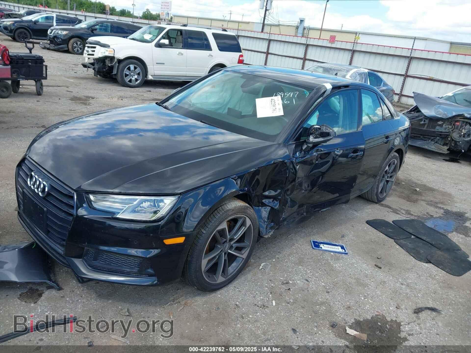 2019 AUDI A4 - VIN: WAUGMAF48KN022186 - Фото 2