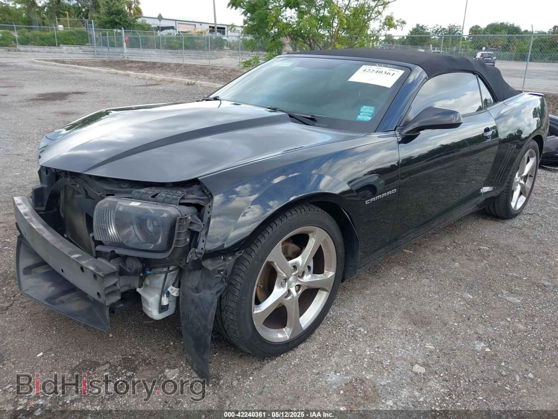 2013 CHEVROLET CAMARO - VIN: 2G1FC3D30D9235090 - Фото 2
