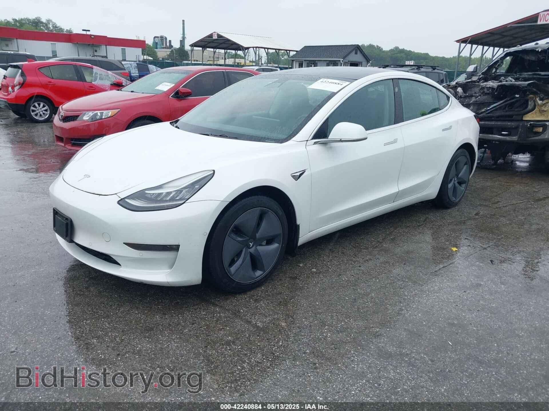 2019 TESLA MODEL 3 - VIN: 5YJ3E1EBXKF442335 - Фото 2