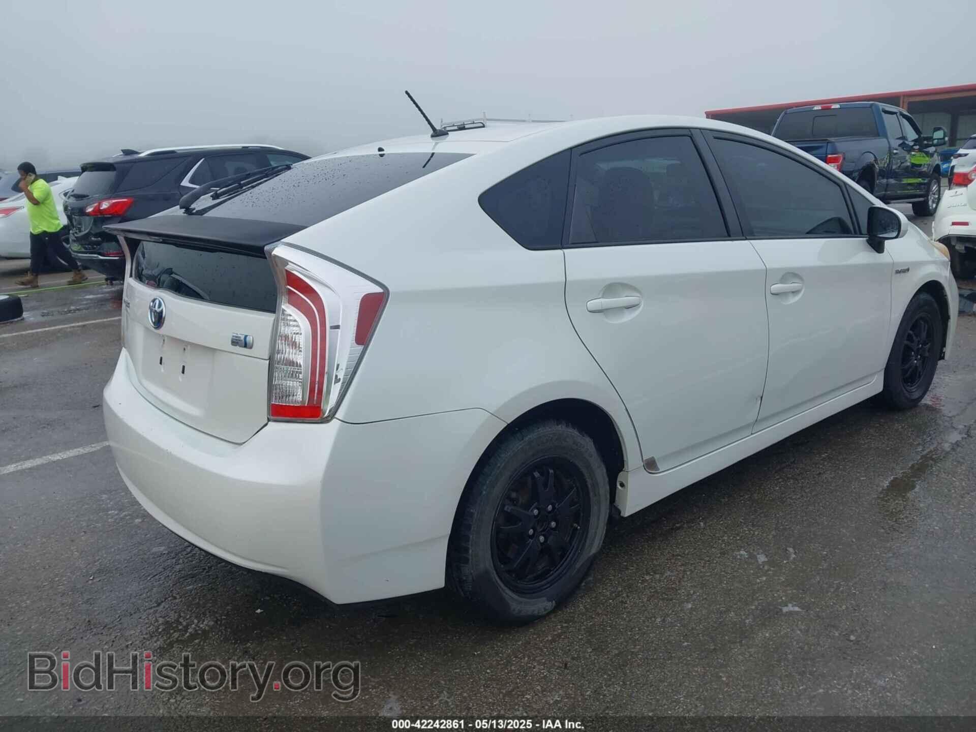 2012 TOYOTA PRIUS - VIN: JTDKN3DUXC1506992 - Фото 4