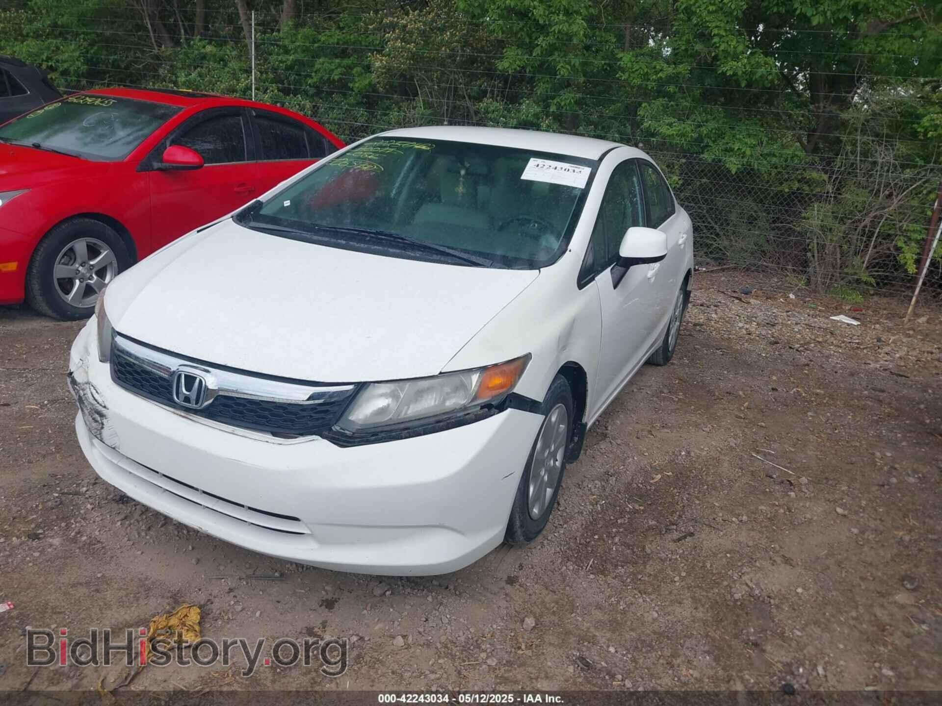 2012 HONDA CIVIC - VIN: 19XFB2F52CE065740 - Photo 2