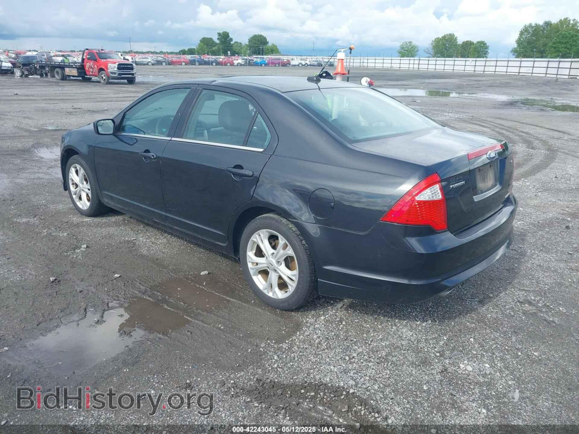 2012 FORD FUSION - VIN: 3FAHP0HG2CR242928 - Фото 3