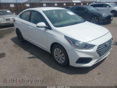 2019 Hyundai ACCENT SE, белый — VIN 3KPC24A37KE064991, IAAI