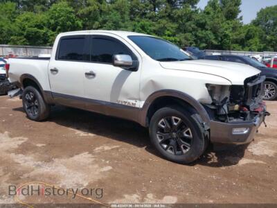 2024 Nissan TITAN, белый — VIN 1N6AA1ED7RN101486, IAAI