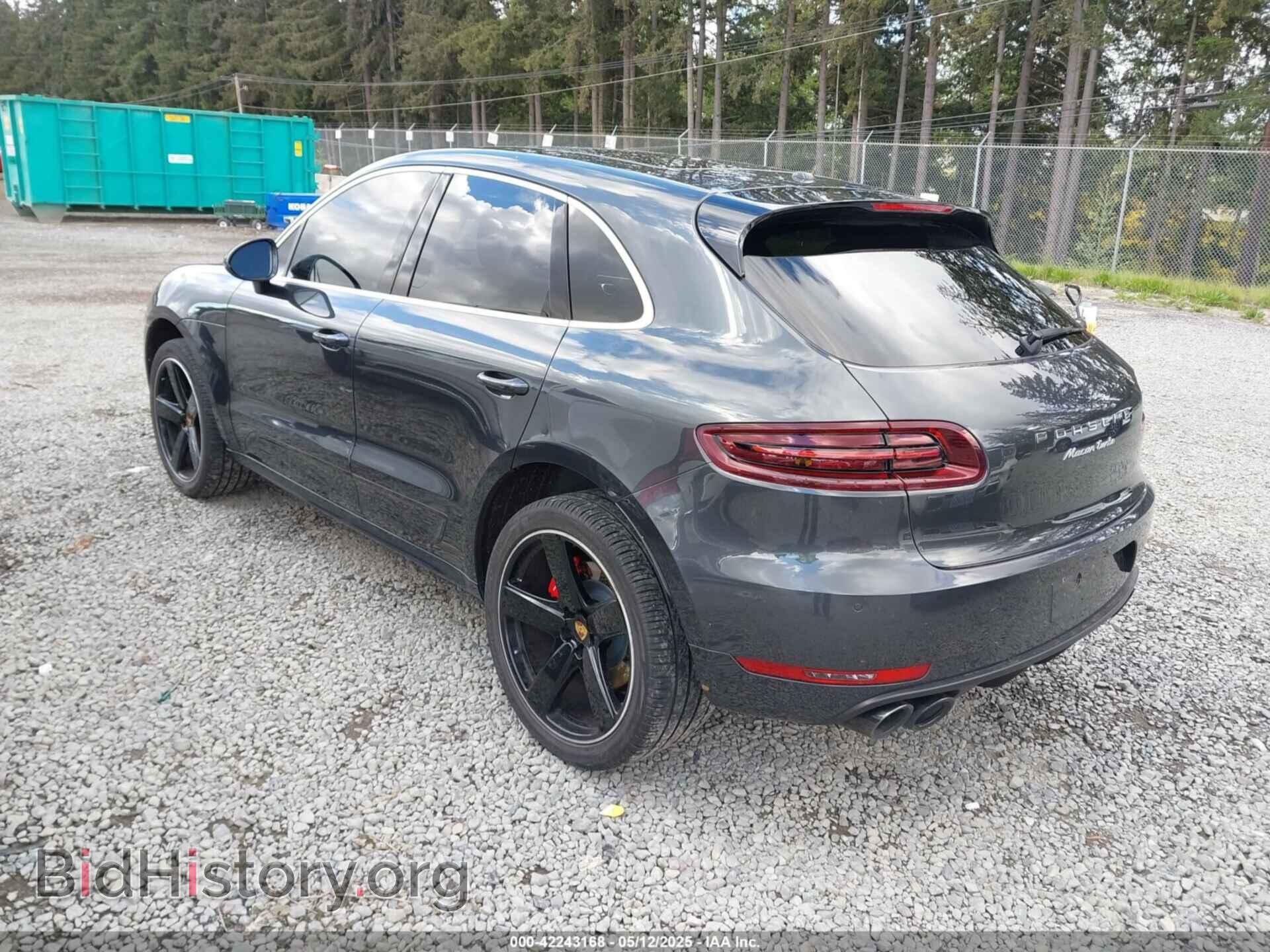 2017 PORSCHE MACAN - VIN: WP1AF2A54HLB61081 - Фото 3
