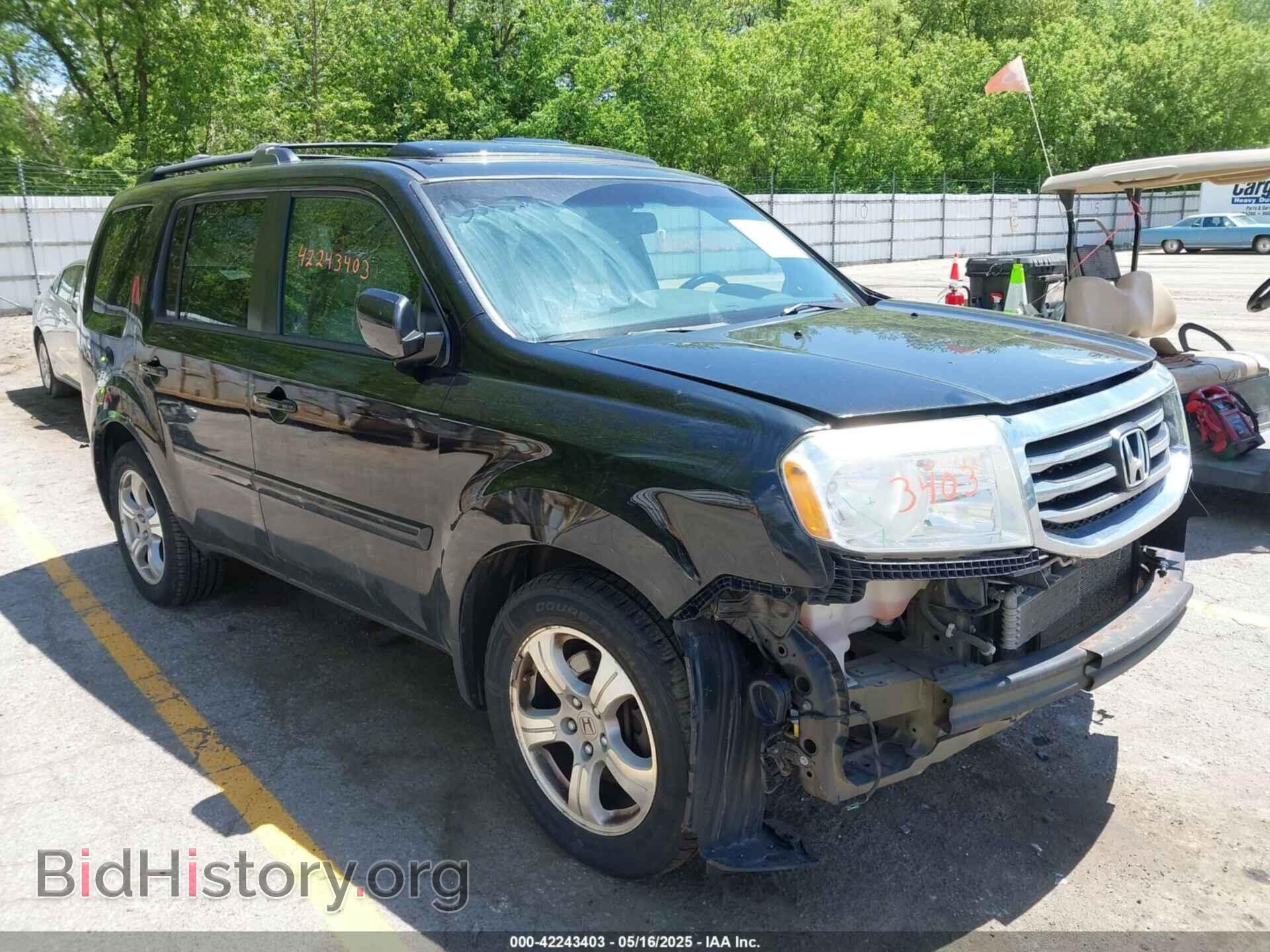 Фотография 5FNYF4H63CB027832 - HONDA PILOT 2012