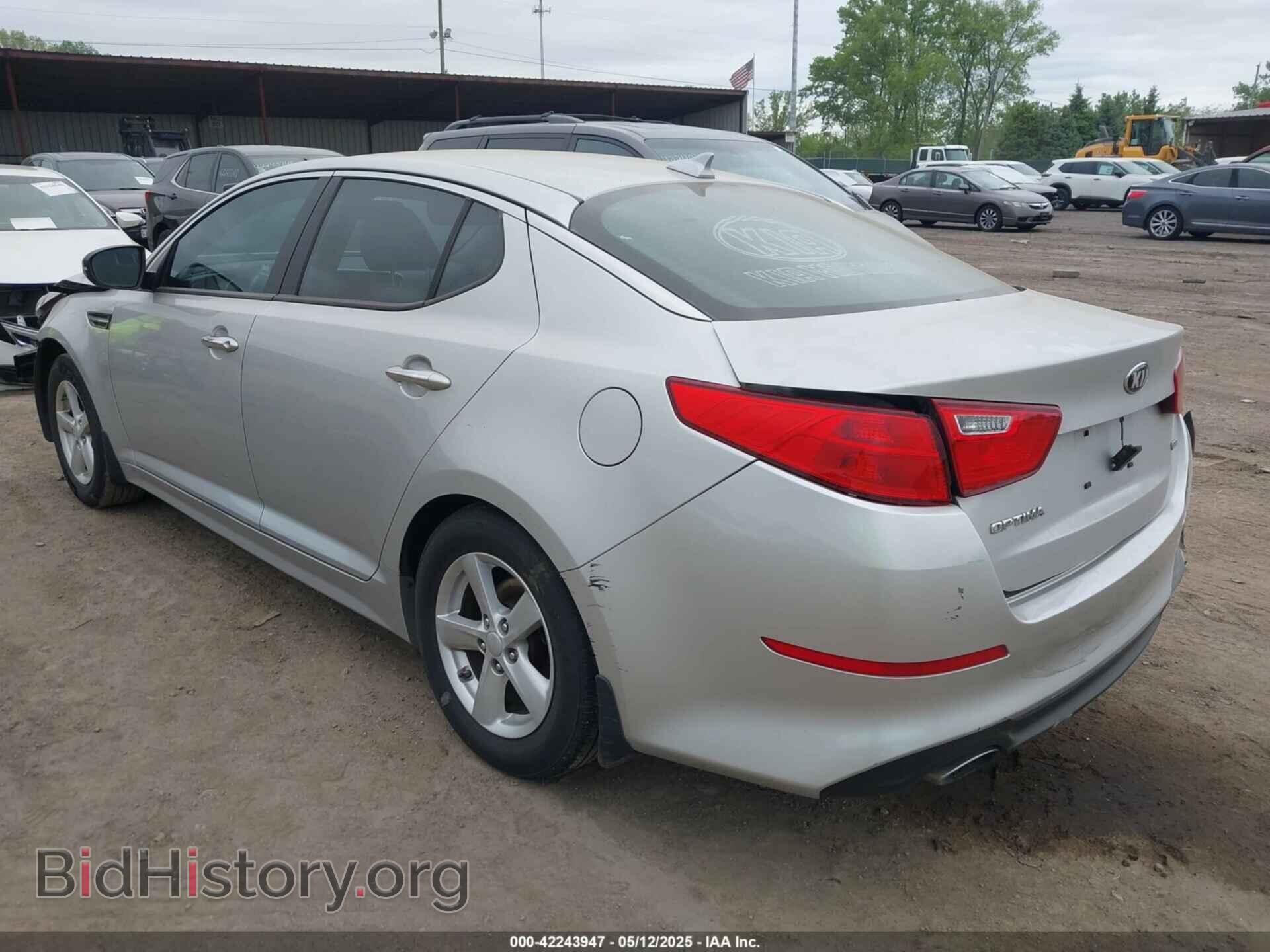 2014 KIA OPTIMA - VIN: KNAGM4A79E5493996 - Photo 3