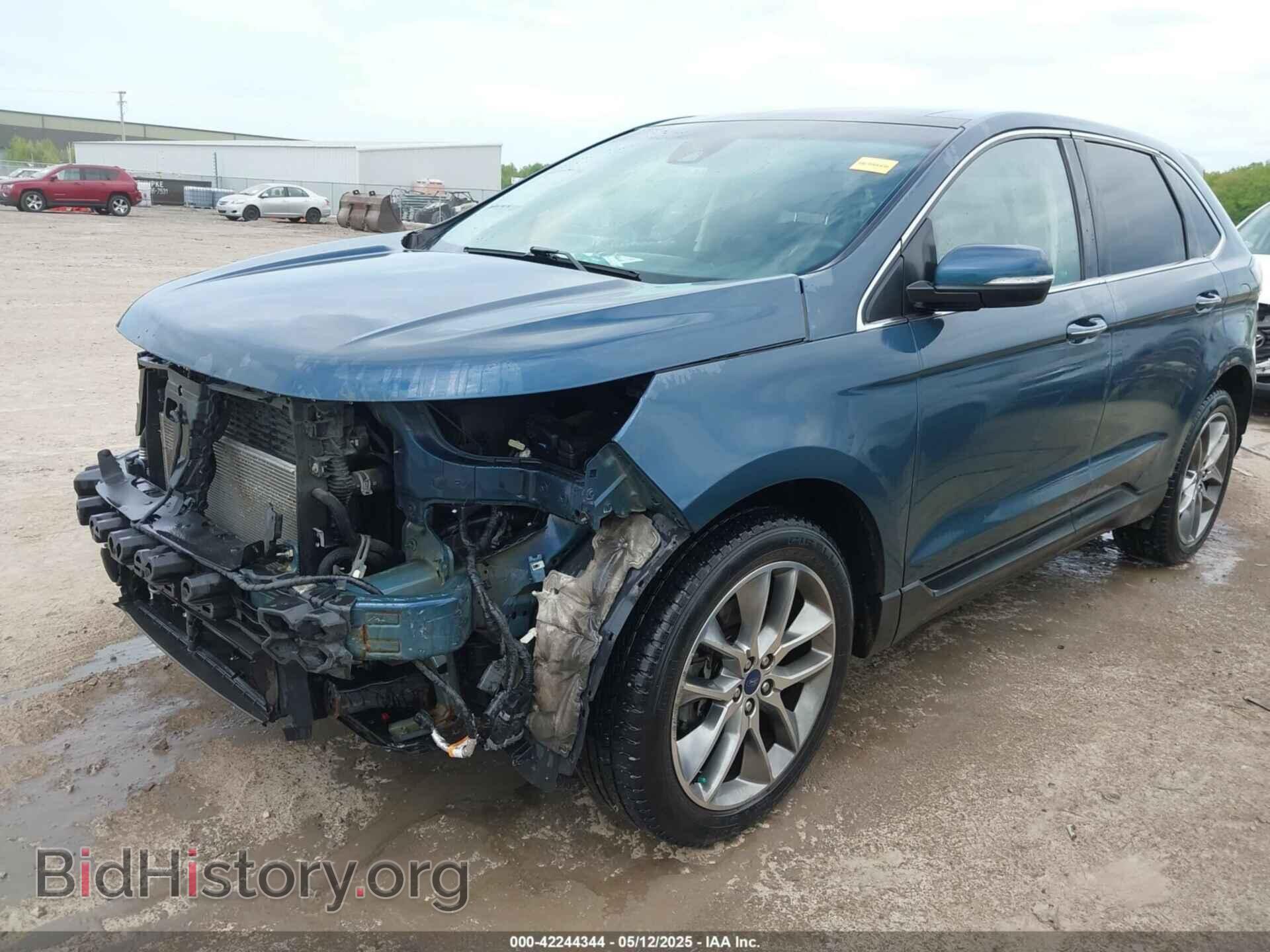 2016 FORD EDGE - VIN: 2FMPK4K86GBB30534 - Фото 2