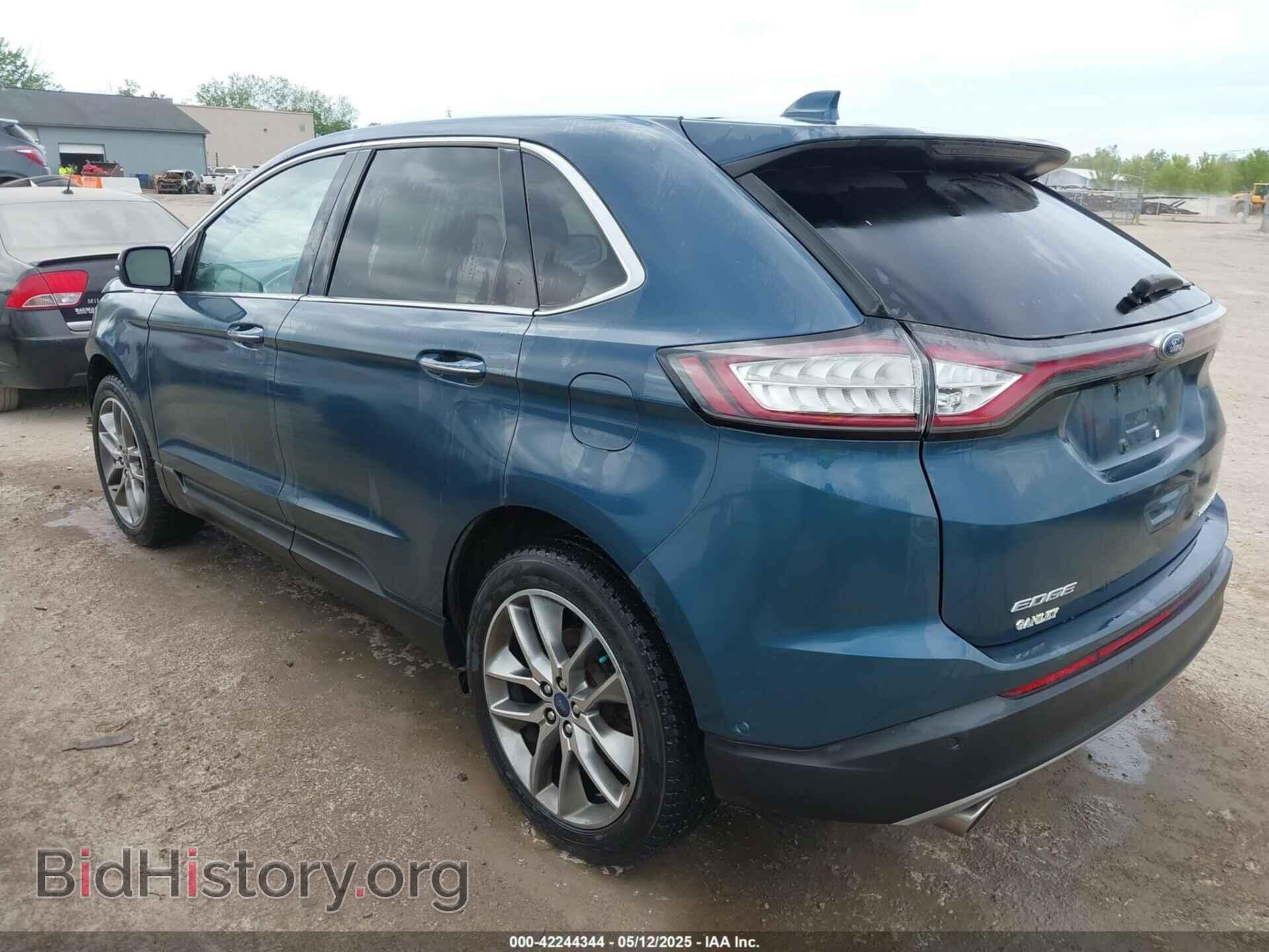 2016 FORD EDGE - VIN: 2FMPK4K86GBB30534 - Фото 3