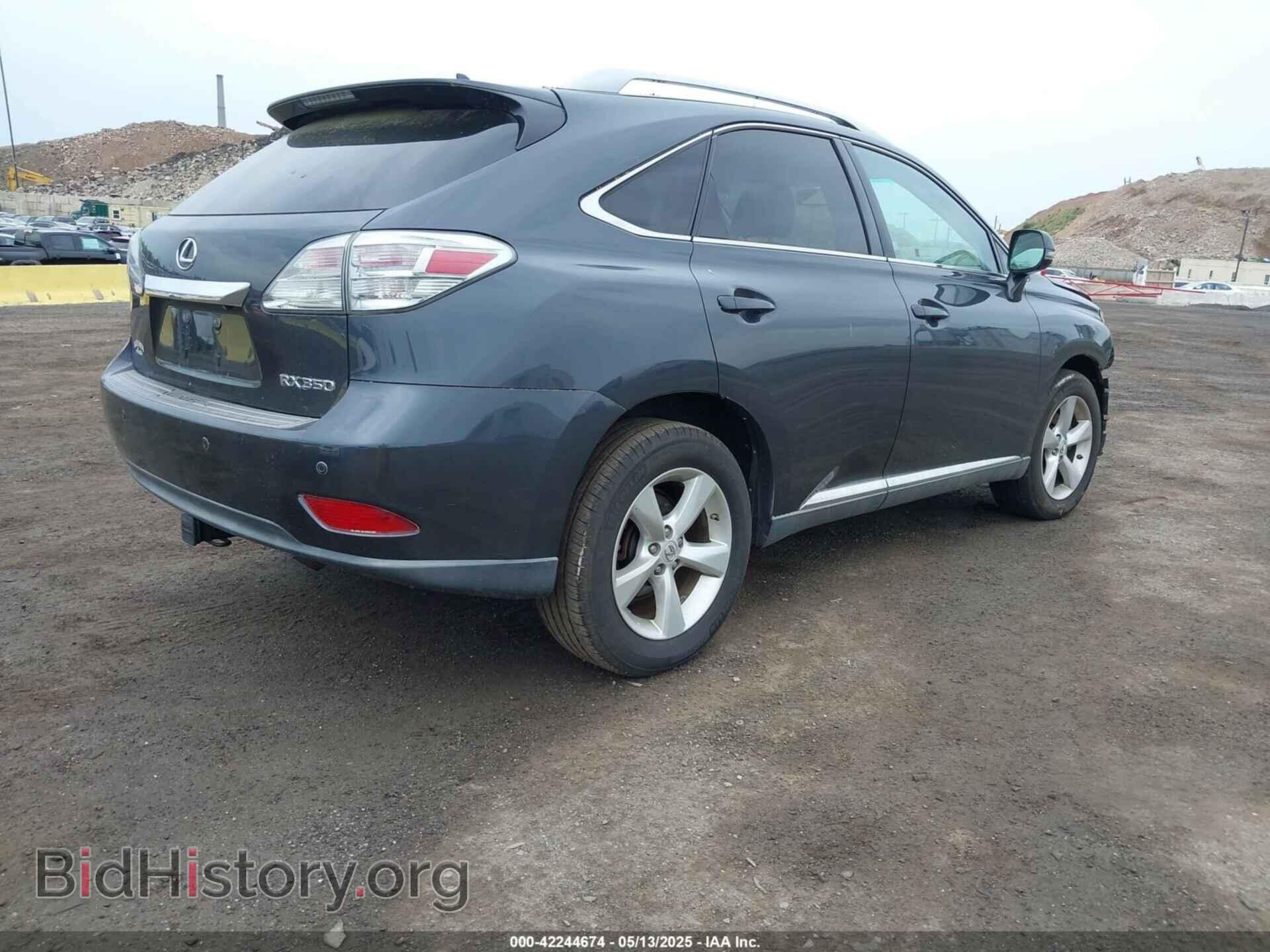 2011 LEXUS RX 350 - VIN: 2T2BK1BAXBC109746 - Фото 4