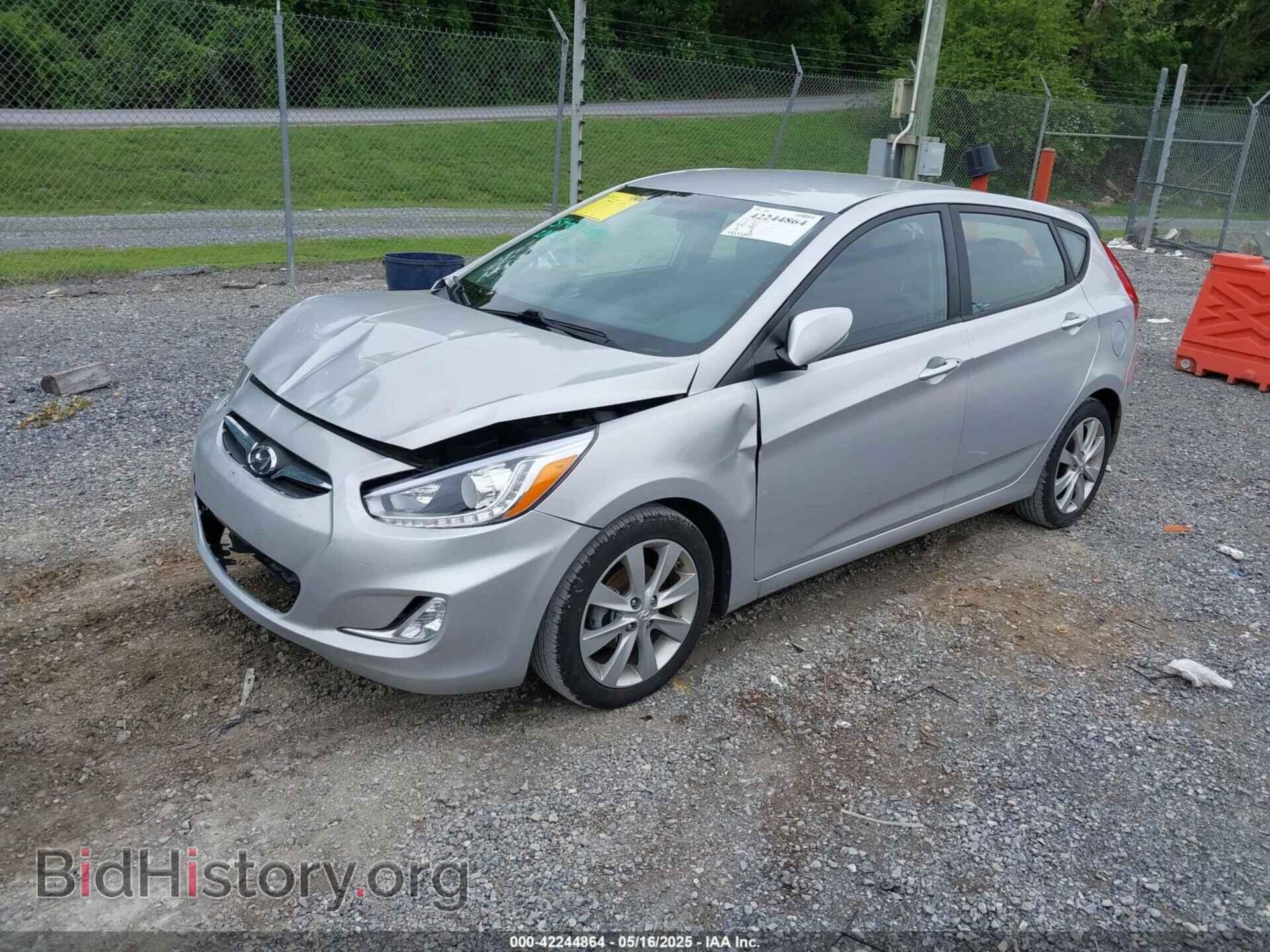 2014 HYUNDAI ACCENT - VIN: KMHCU5AE0EU174235 - Фото 2