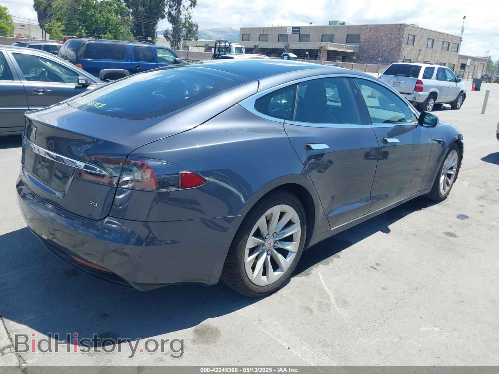 2017 TESLA MODEL S - VIN: 5YJSA1E18HF215166 - Фото 4