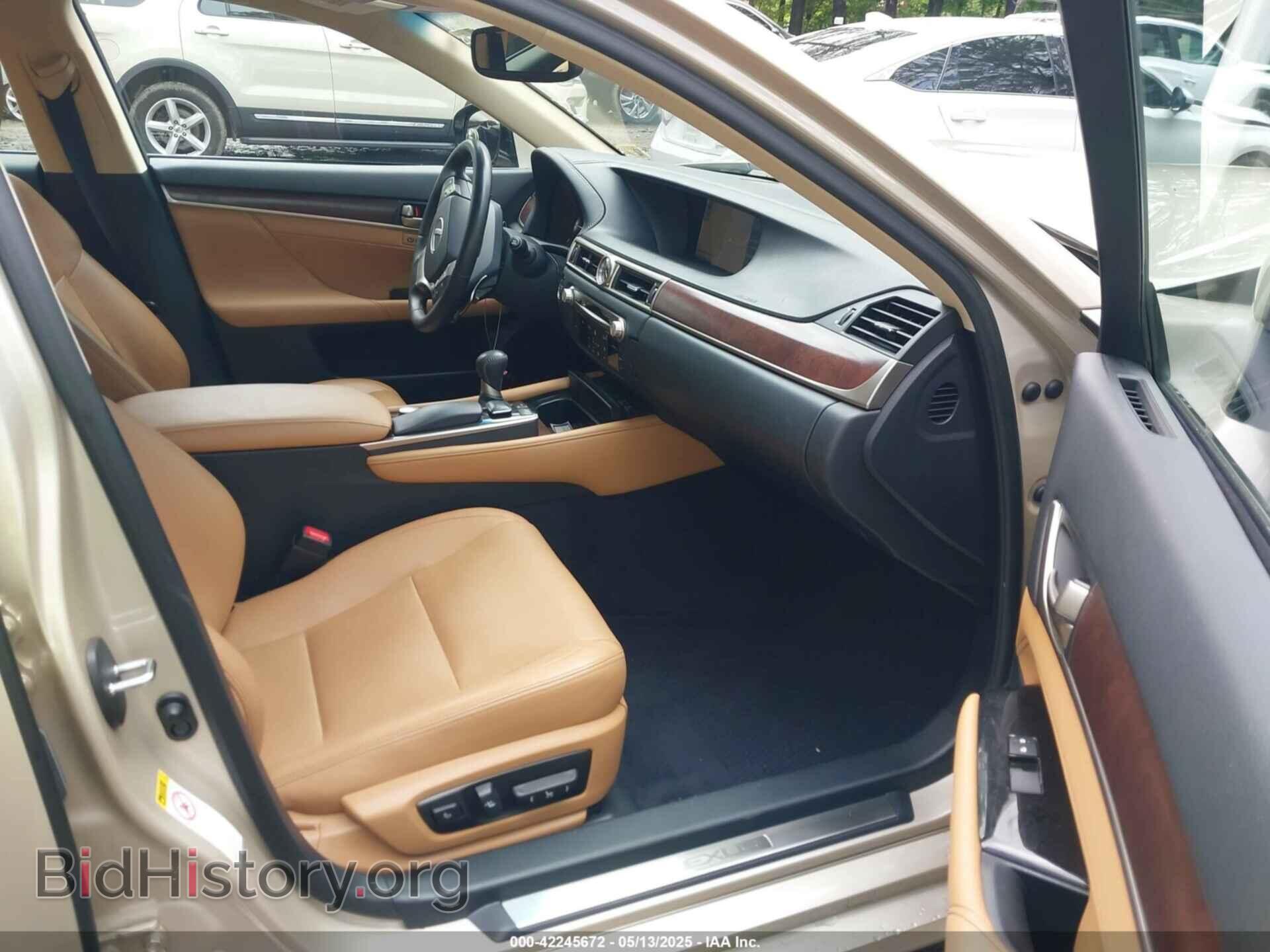 2013 LEXUS GS 350 - VIN: JTHCE1BL1D5017358 - Фото 5