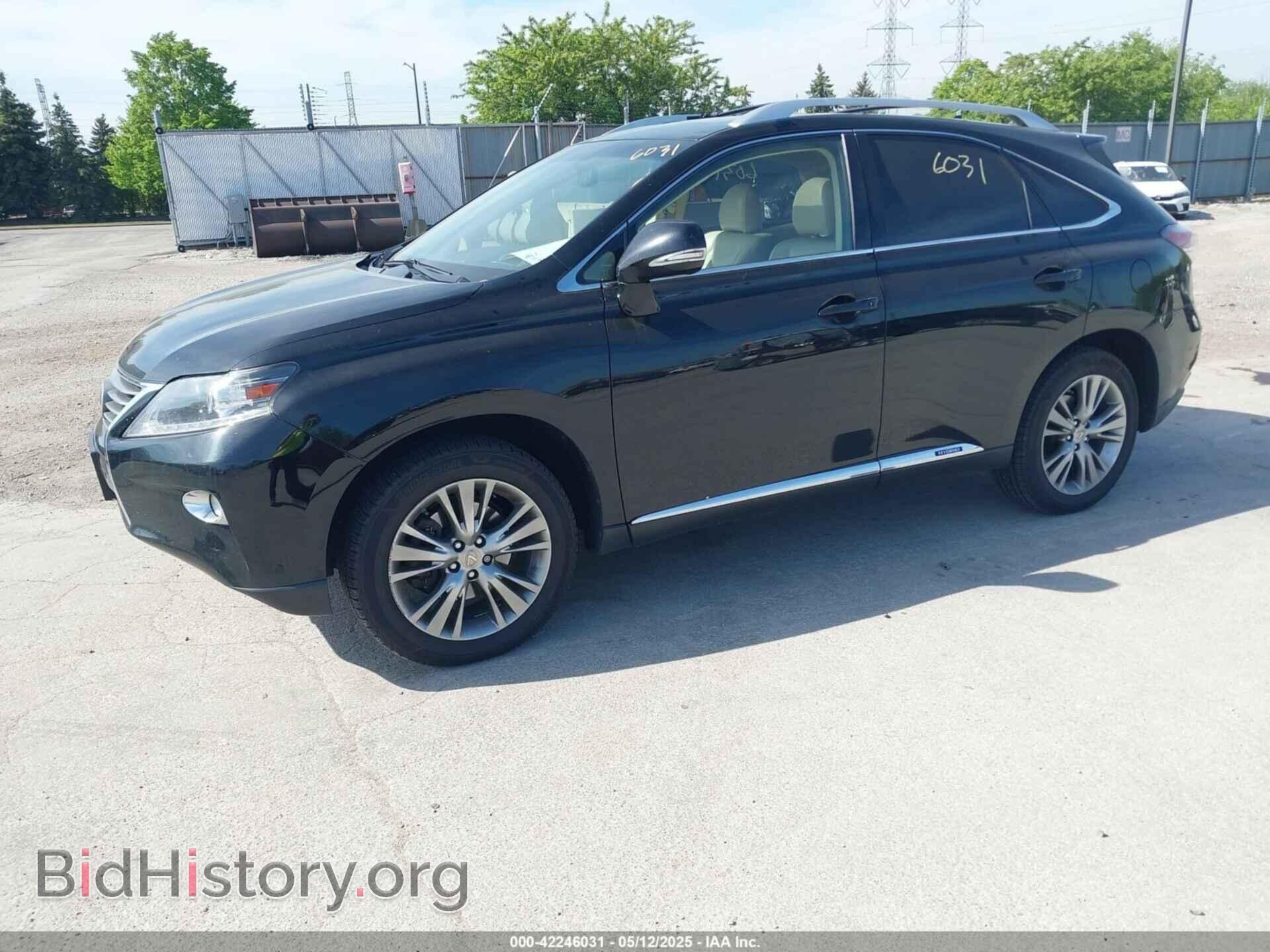 2013 LEXUS RX 450H - VIN: JTJBC1BA9D2053105 - Фото 2