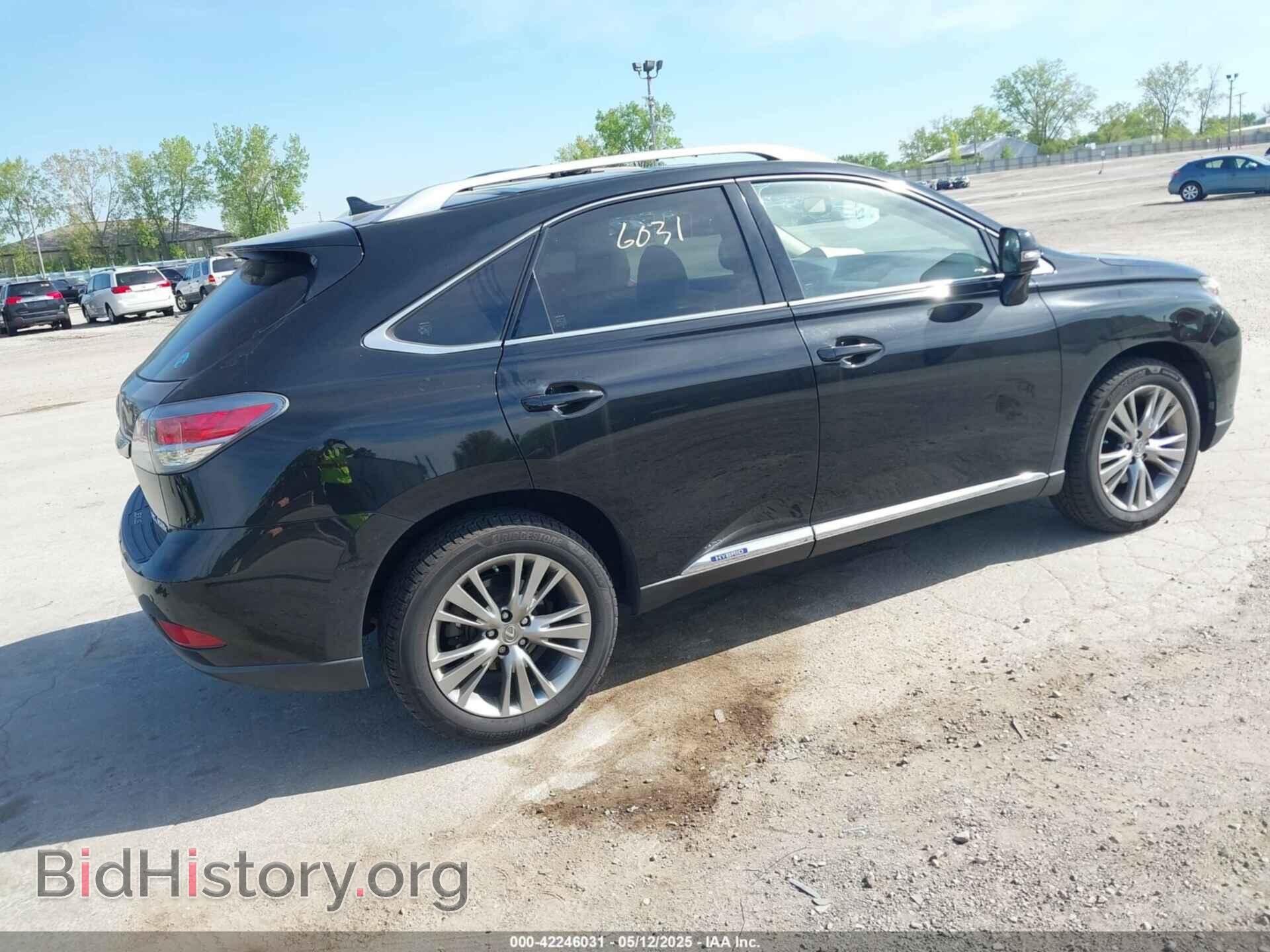 2013 LEXUS RX 450H - VIN: JTJBC1BA9D2053105 - Фото 4