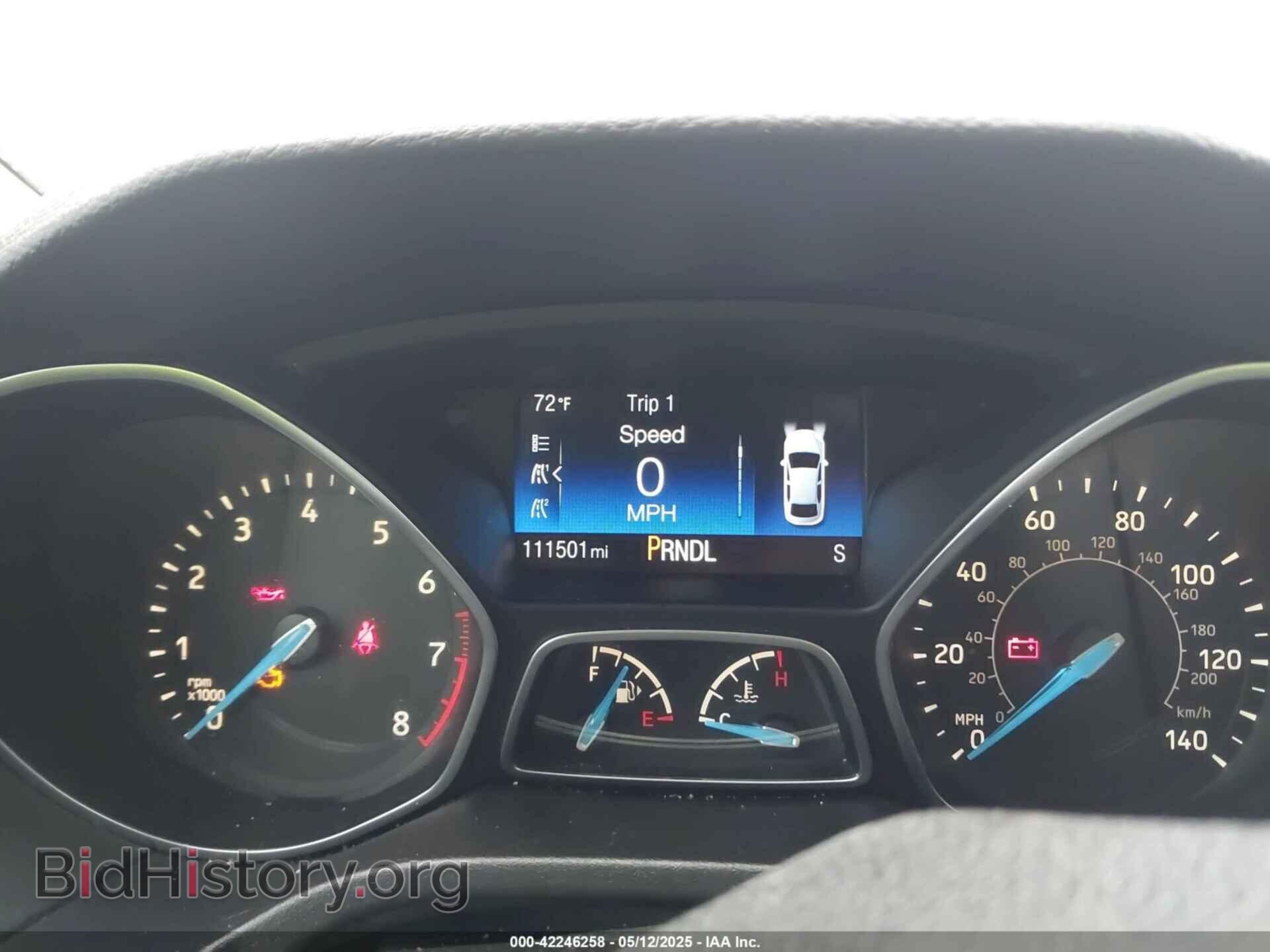 2017 FORD FOCUS - VIN: 1FADP3F25HL317537 - Фото 7