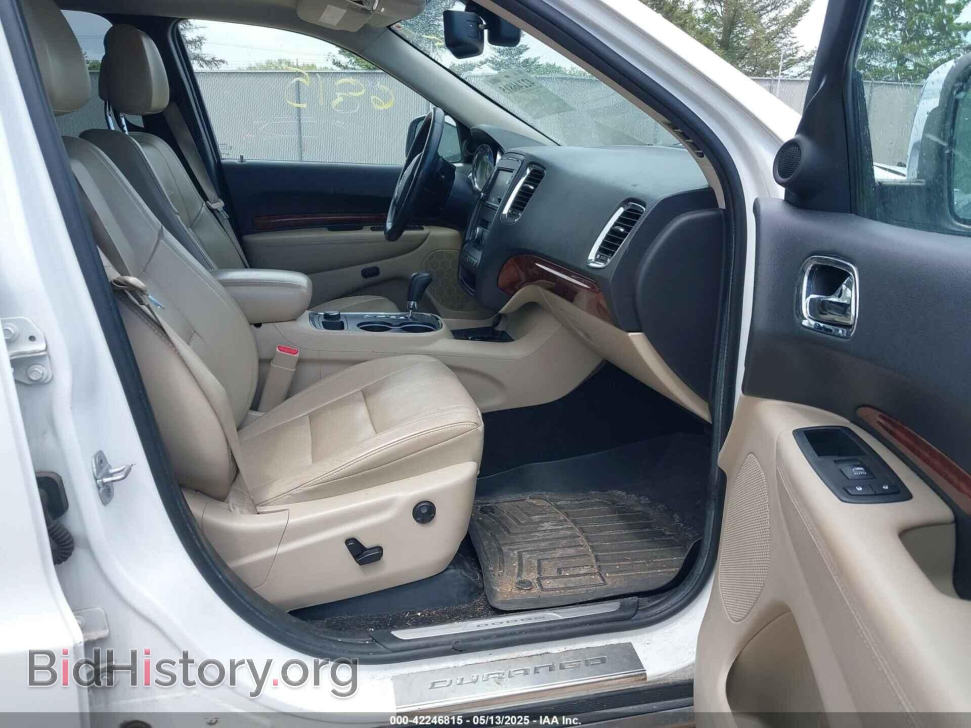 2013 DODGE DURANGO - VIN: 1C4SDJET7DC512400 - Photo 5
