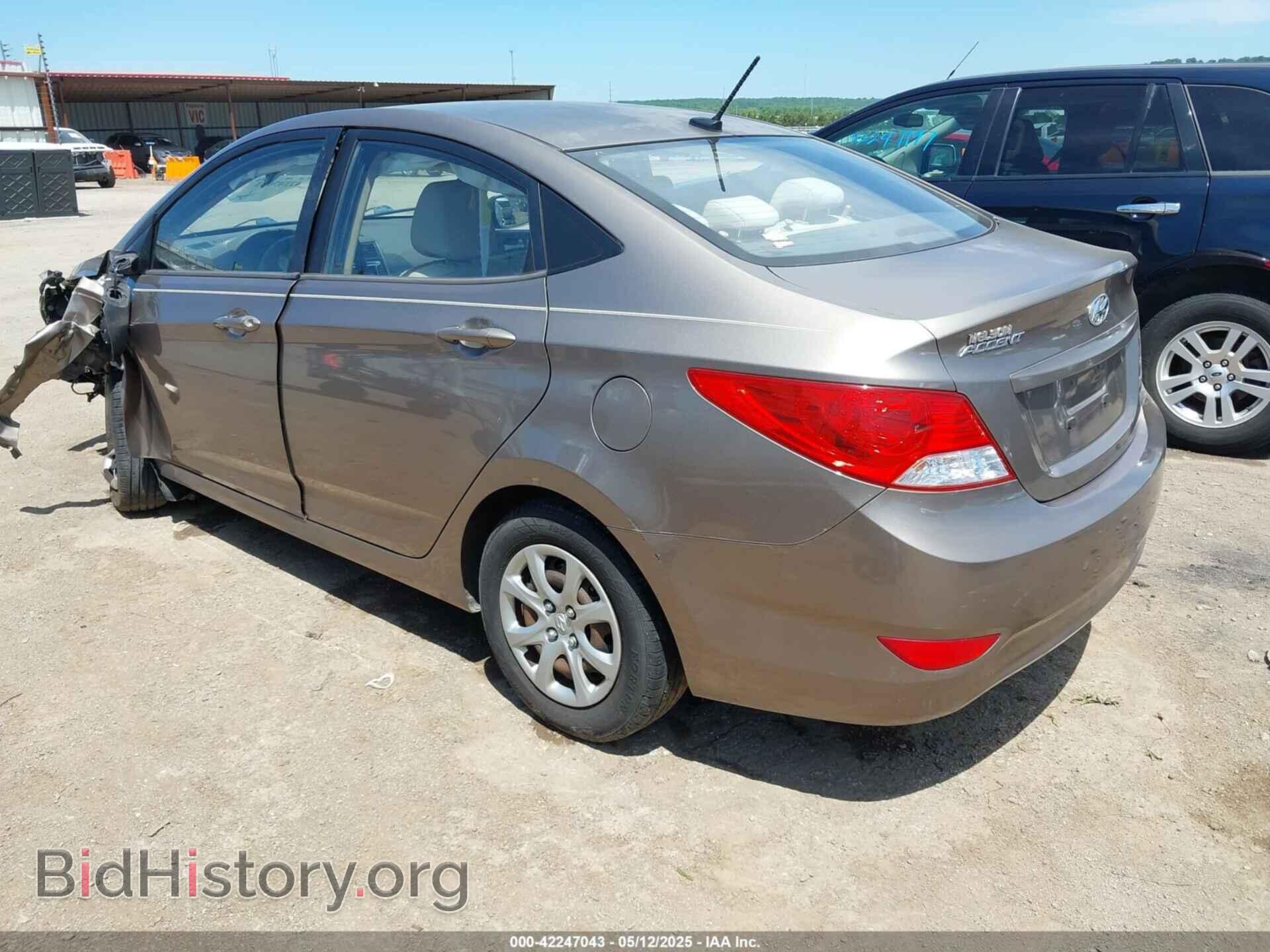 2012 HYUNDAI ACCENT - VIN: KMHCT4AE1CU186212 - Фото 3