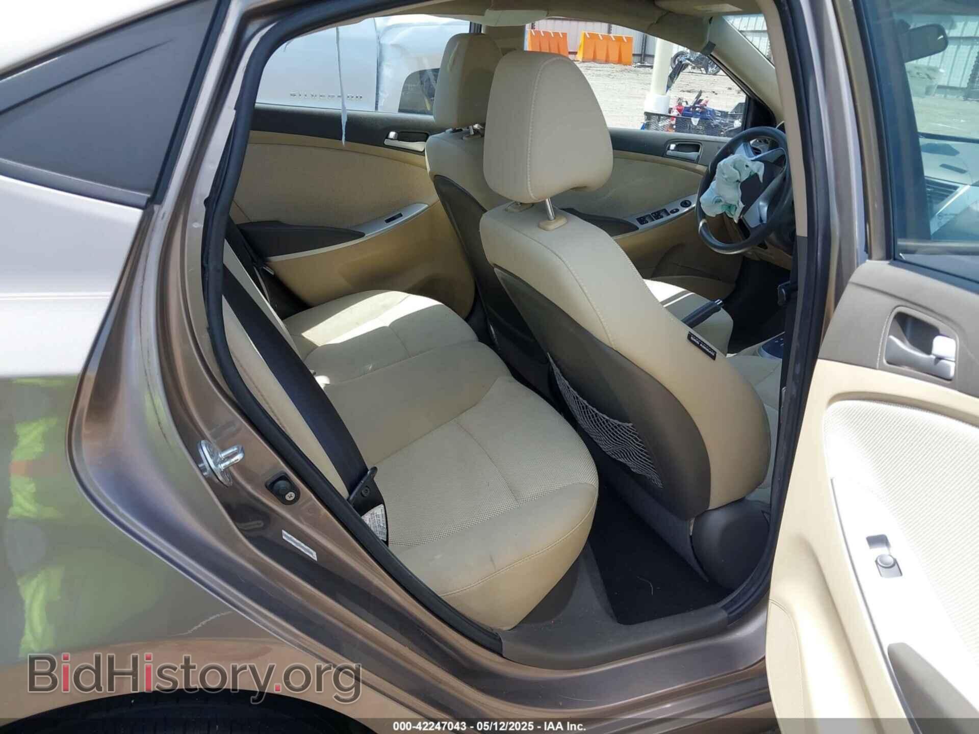 2012 HYUNDAI ACCENT - VIN: KMHCT4AE1CU186212 - Фото 8