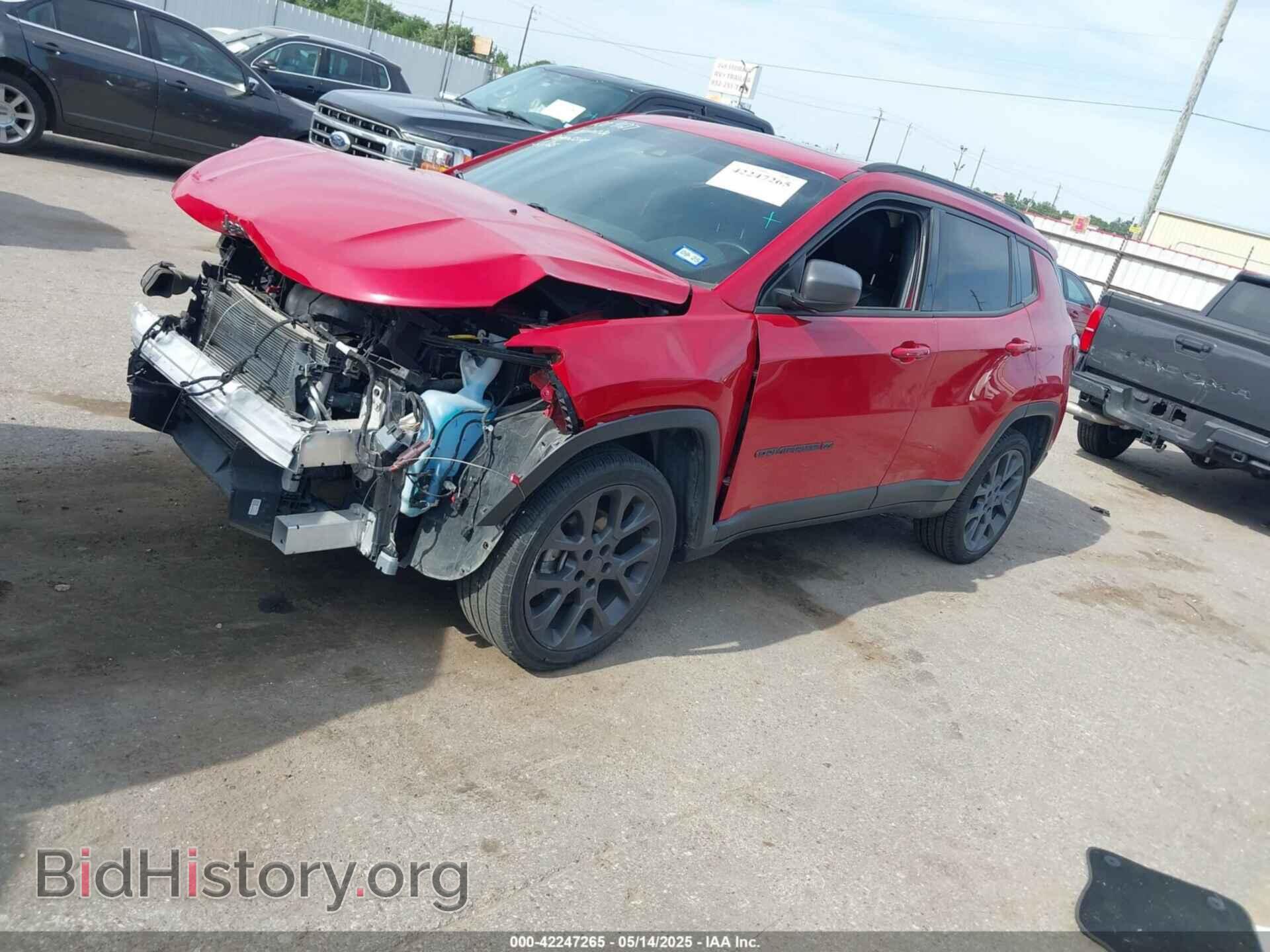 2021 JEEP COMPASS - VIN: 3C4NJDEB9MT593337 - Фото 2
