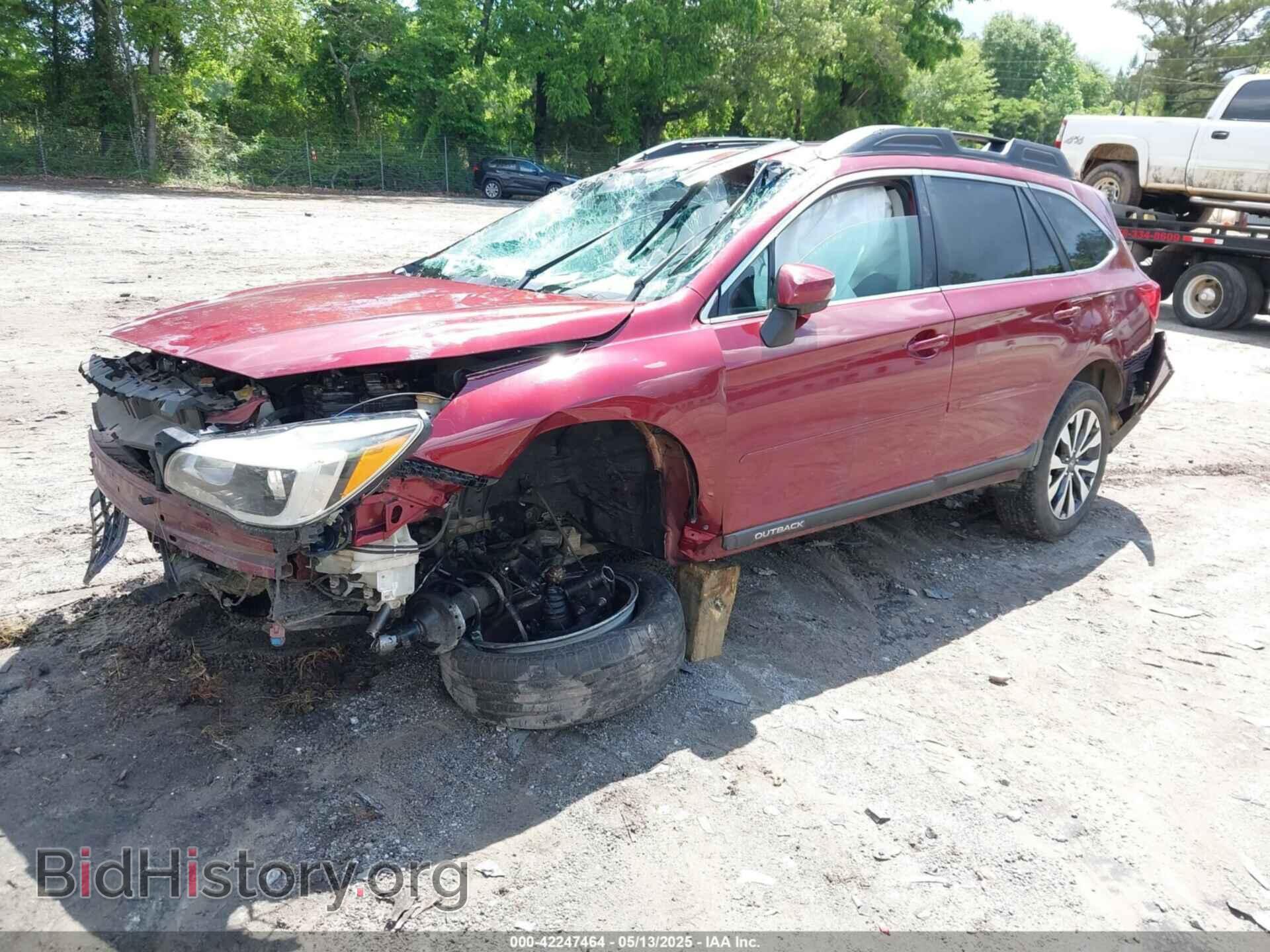 2015 SUBARU OUTBACK - VIN: 4S4BSANC4F3303815 - Фото 2