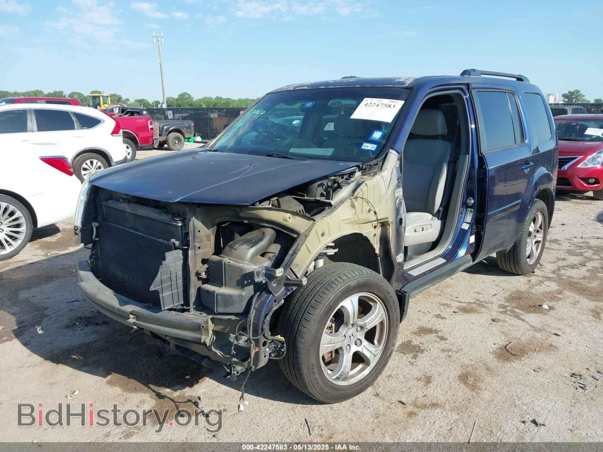 2013 HONDA PILOT - VIN: 5FNYF3H43DB009177 - Фото 2