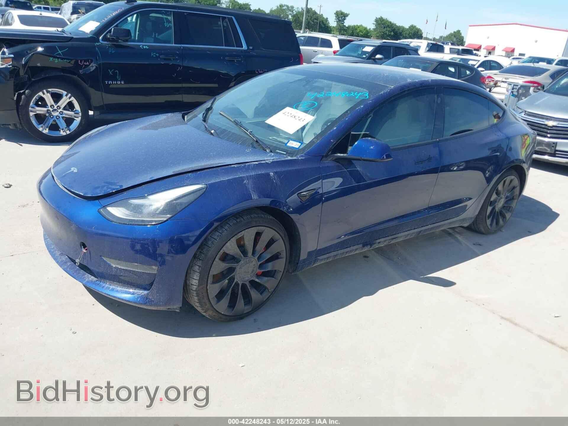 2023 TESLA MODEL 3 - VIN: 5YJ3E1EC0PF579218 - Фото 2