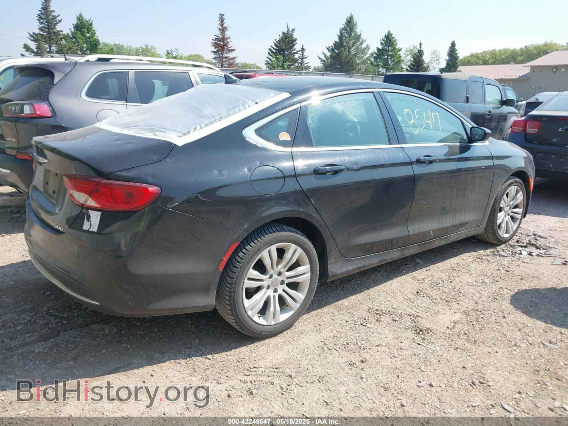 2015 CHRYSLER 200 - VIN: 1C3CCCAB8FN756567 - Фото 4