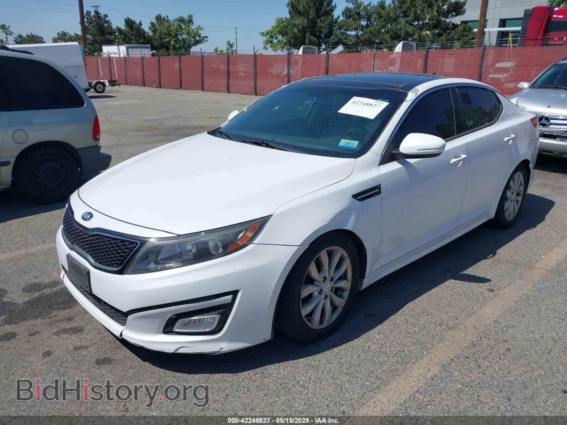 2015 KIA OPTIMA - VIN: 5XXGN4A77FG416329 - Фото 2