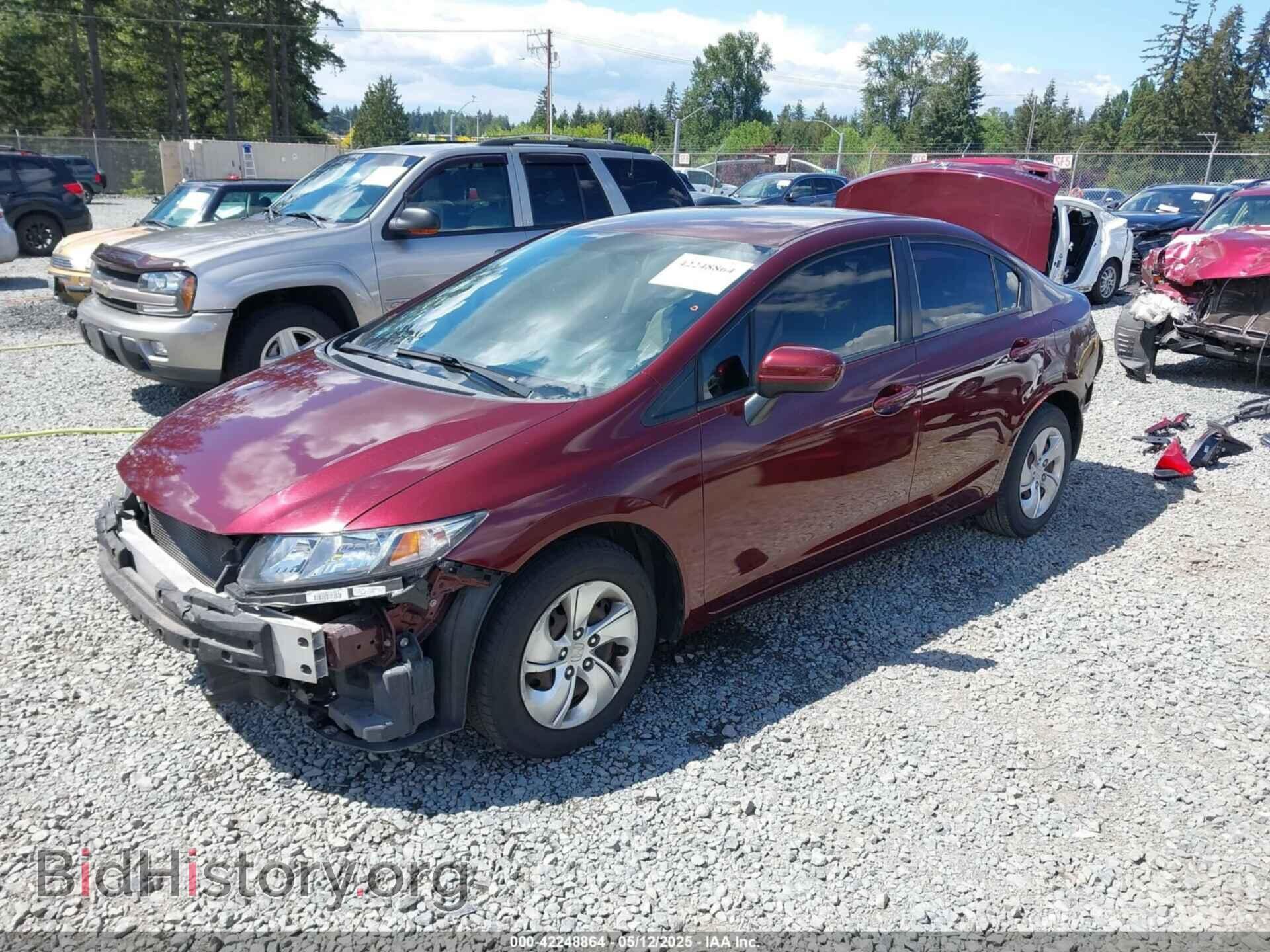 2014 HONDA CIVIC - VIN: 19XFB2F5XEE049823 - Фото 2