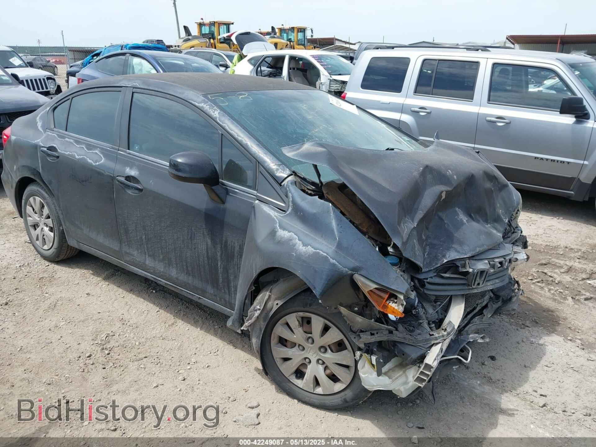 Фотография 2HGFB2F52CH602466 - HONDA CIVIC 2012