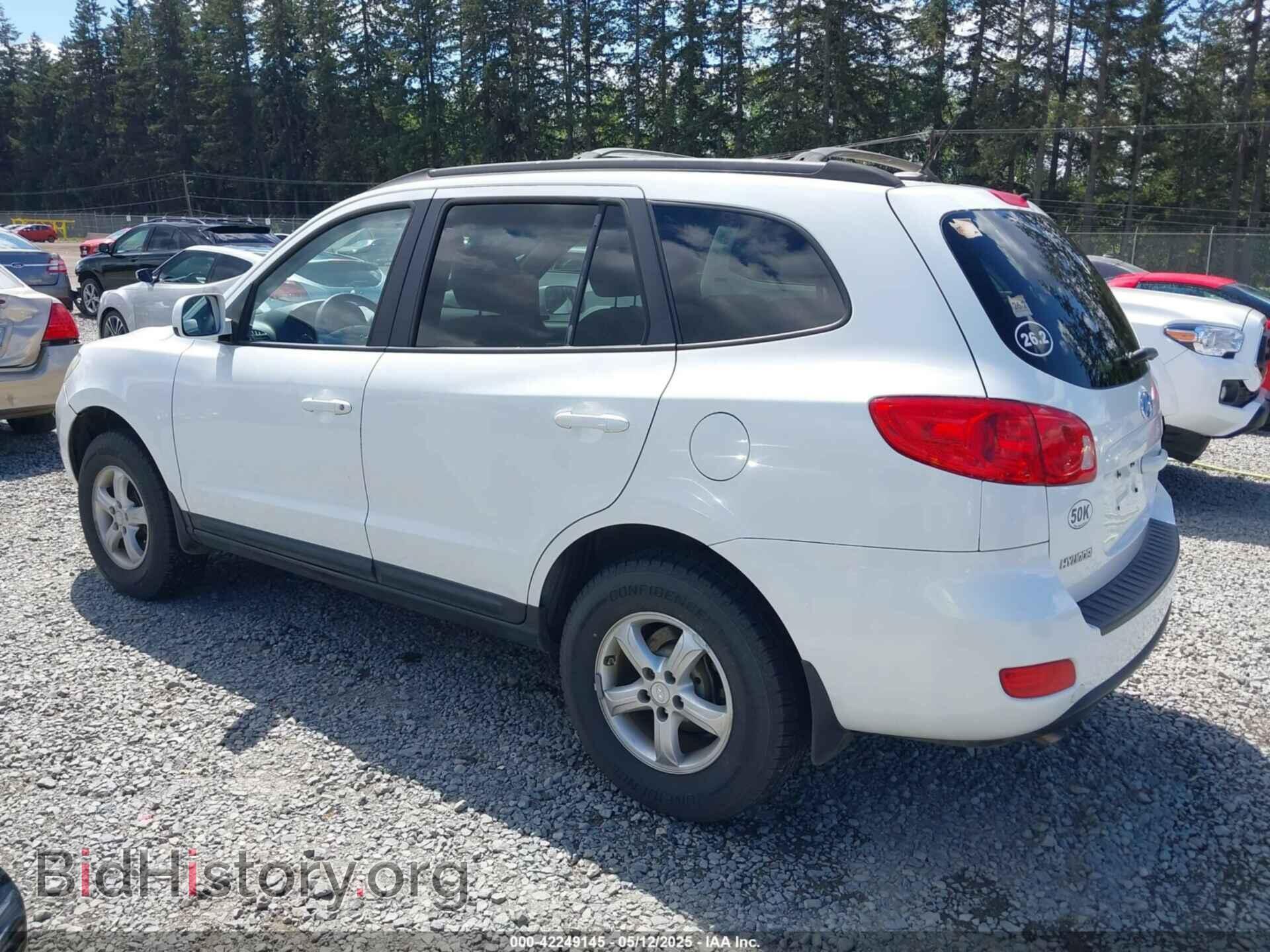 2008 HYUNDAI SANTA FE - VIN: 5NMSG73D88H206643 - Фото 3