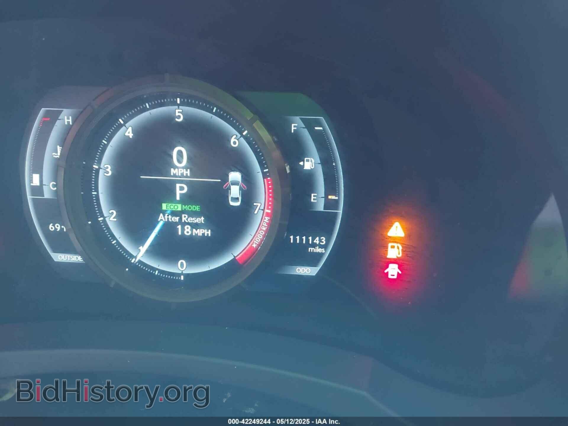 2014 LEXUS IS 250 - VIN: JTHBF1D26E5017998 - Фото 7