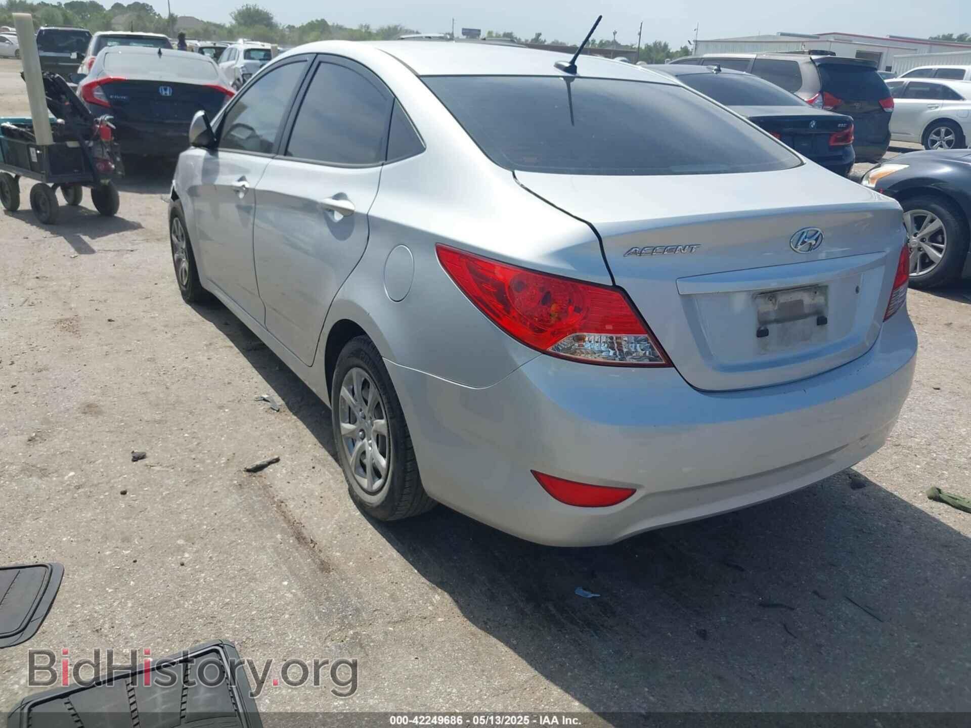 2013 HYUNDAI ACCENT - VIN: KMHCT4AE8DU523251 - Фото 3