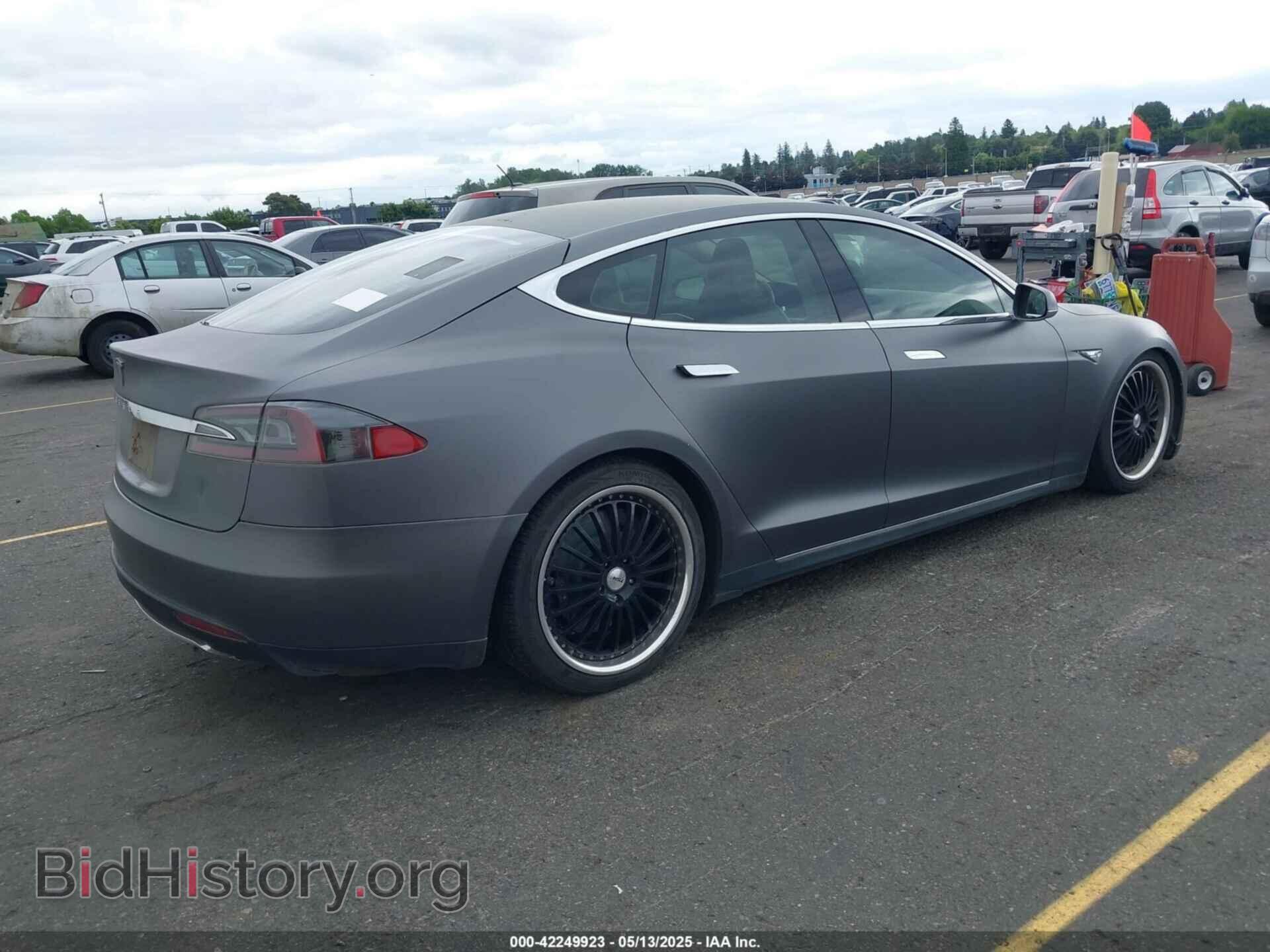 2012 TESLA MODEL S - VIN: 5YJSA1CN8CFP02687 - Фото 4
