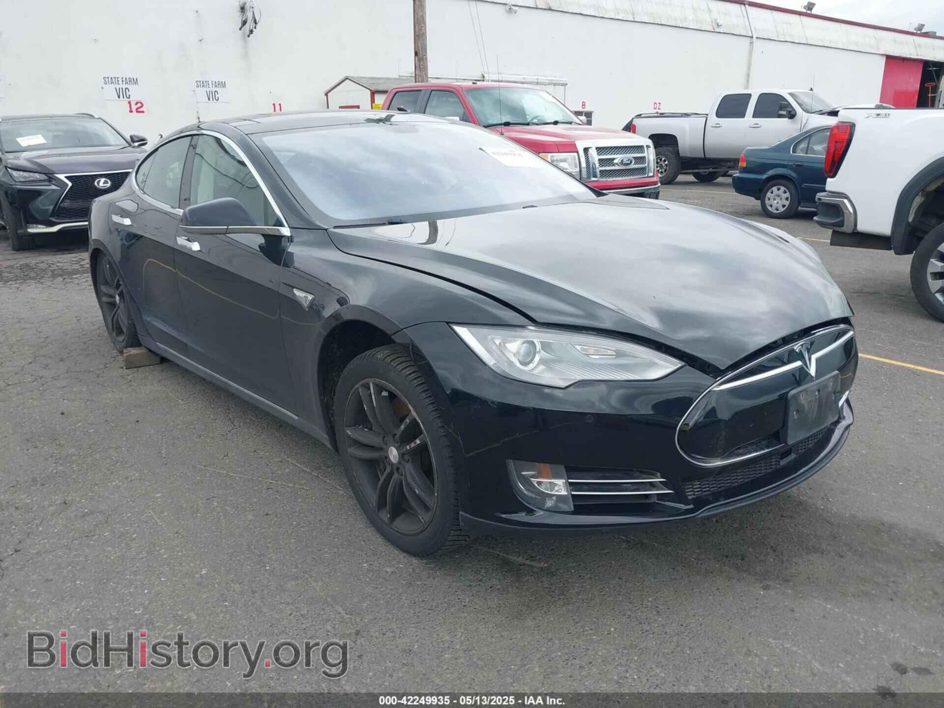 Photo 5YJSA1H10EFP48975 - TESLA MODEL S 2014