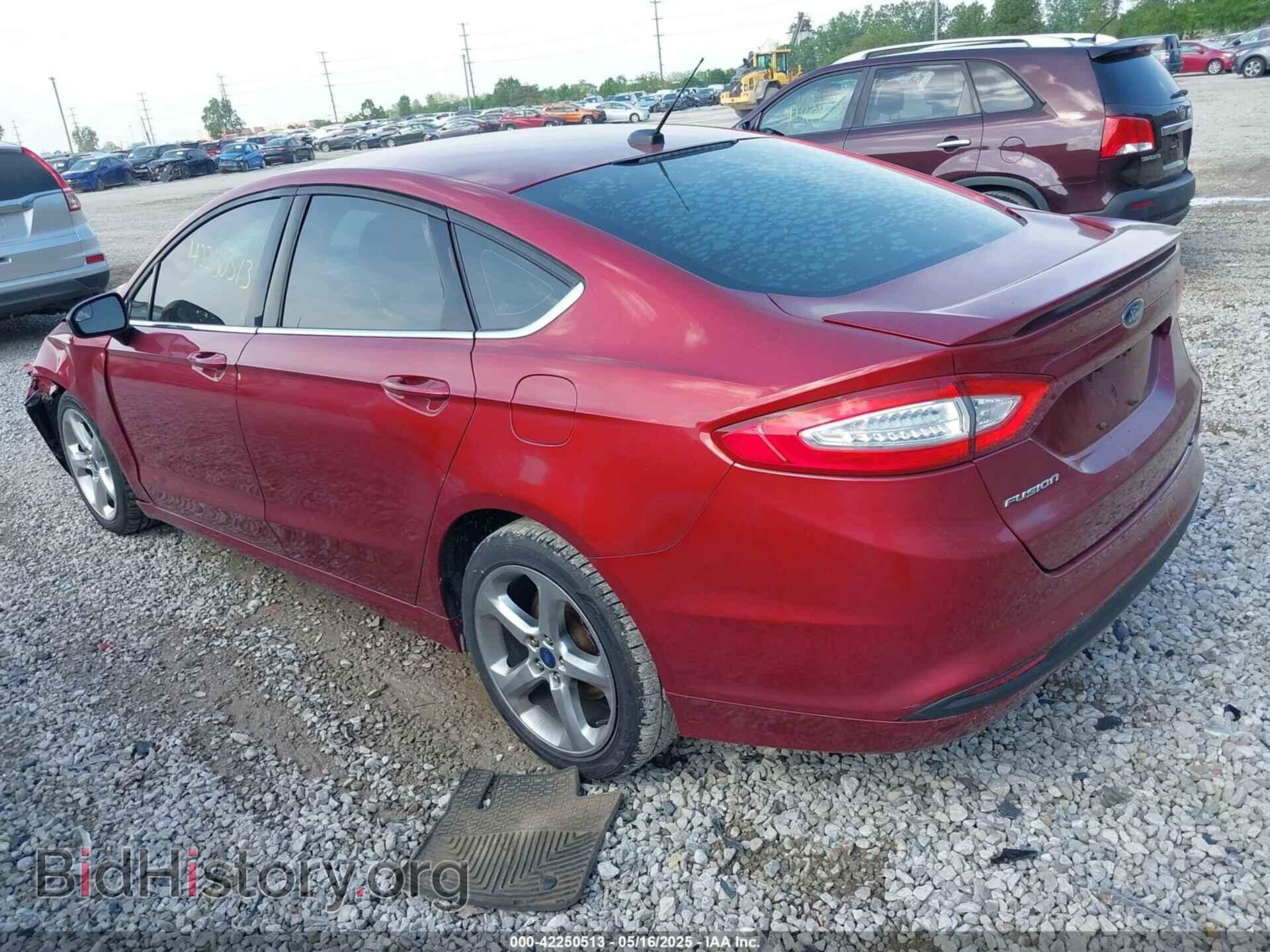 2016 FORD FUSION - VIN: 3FA6P0G70GR325773 - Фото 3