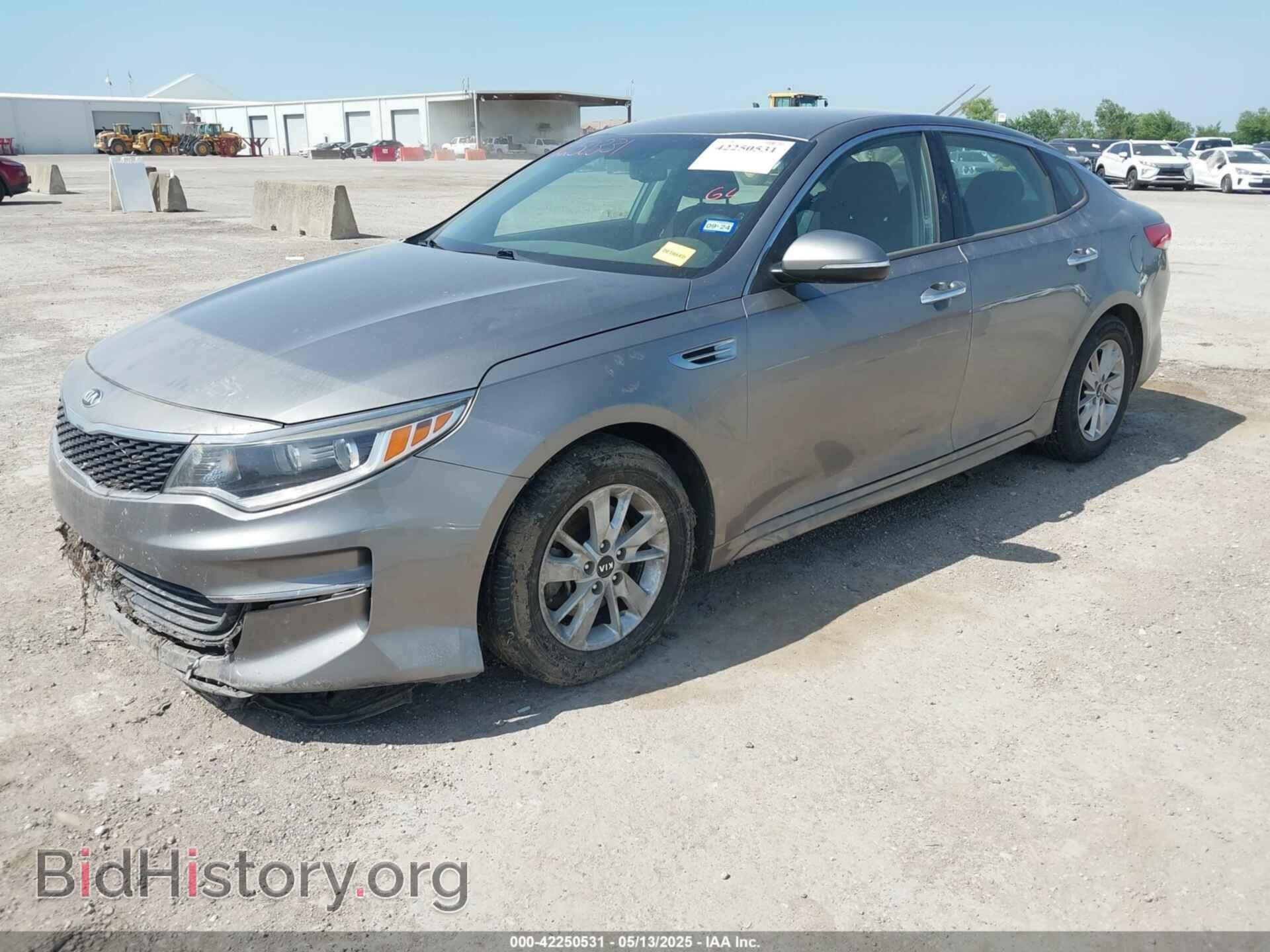 2016 KIA OPTIMA - VIN: 5XXGT4L32GG104159 - Фото 2