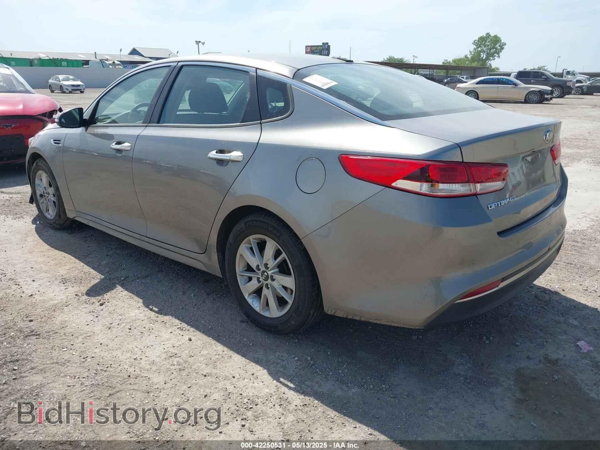 2016 KIA OPTIMA - VIN: 5XXGT4L32GG104159 - Фото 3