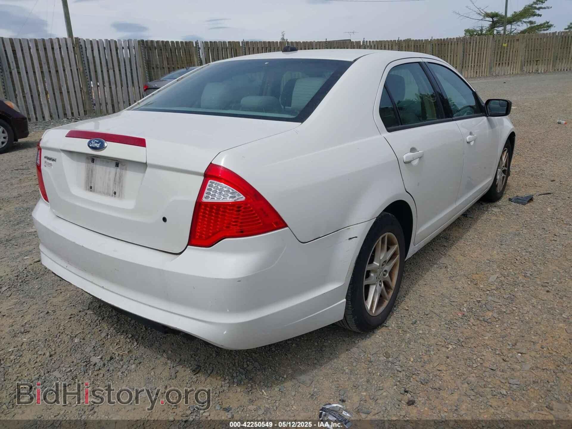 2011 FORD FUSION - VIN: 3FAHP0GA4BR268362 - Фото 4