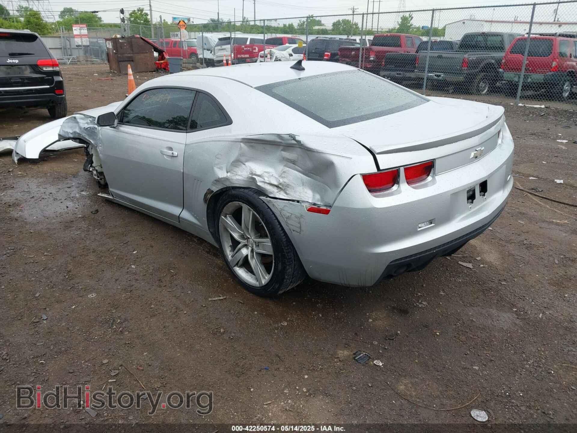 2012 CHEVROLET CAMARO - VIN: 2G1FA1E32C9205628 - Фото 3