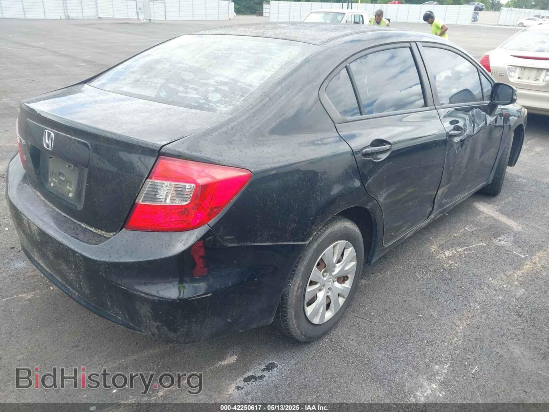 2012 HONDA CIVIC - VIN: 19XFB2F52CE378755 - Фото 4
