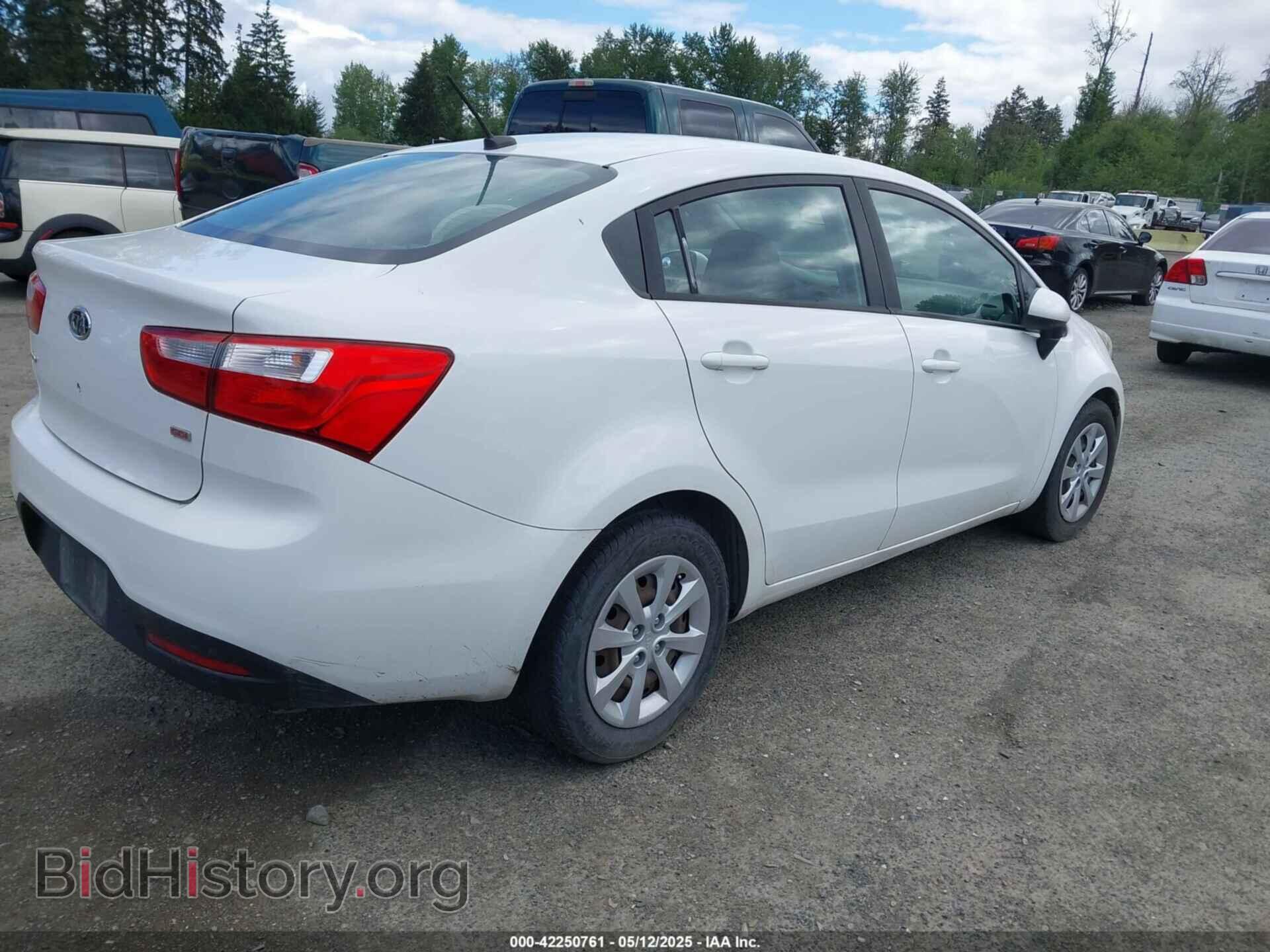 2012 KIA RIO - VIN: KNADM4A30C6041927 - Фото 4