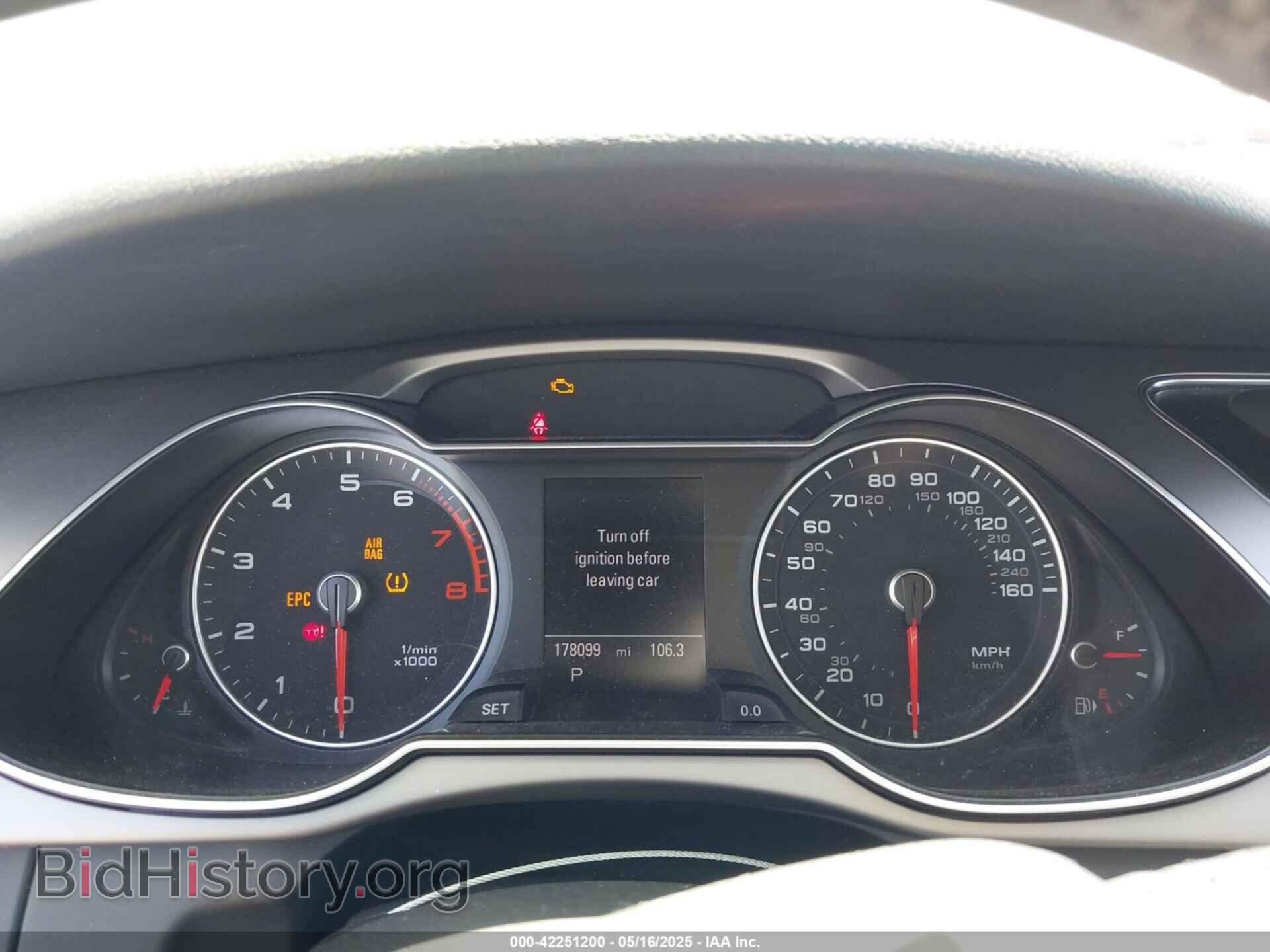 2013 AUDI A4 - VIN: WAUEFAFL7DN022272 - Фото 7