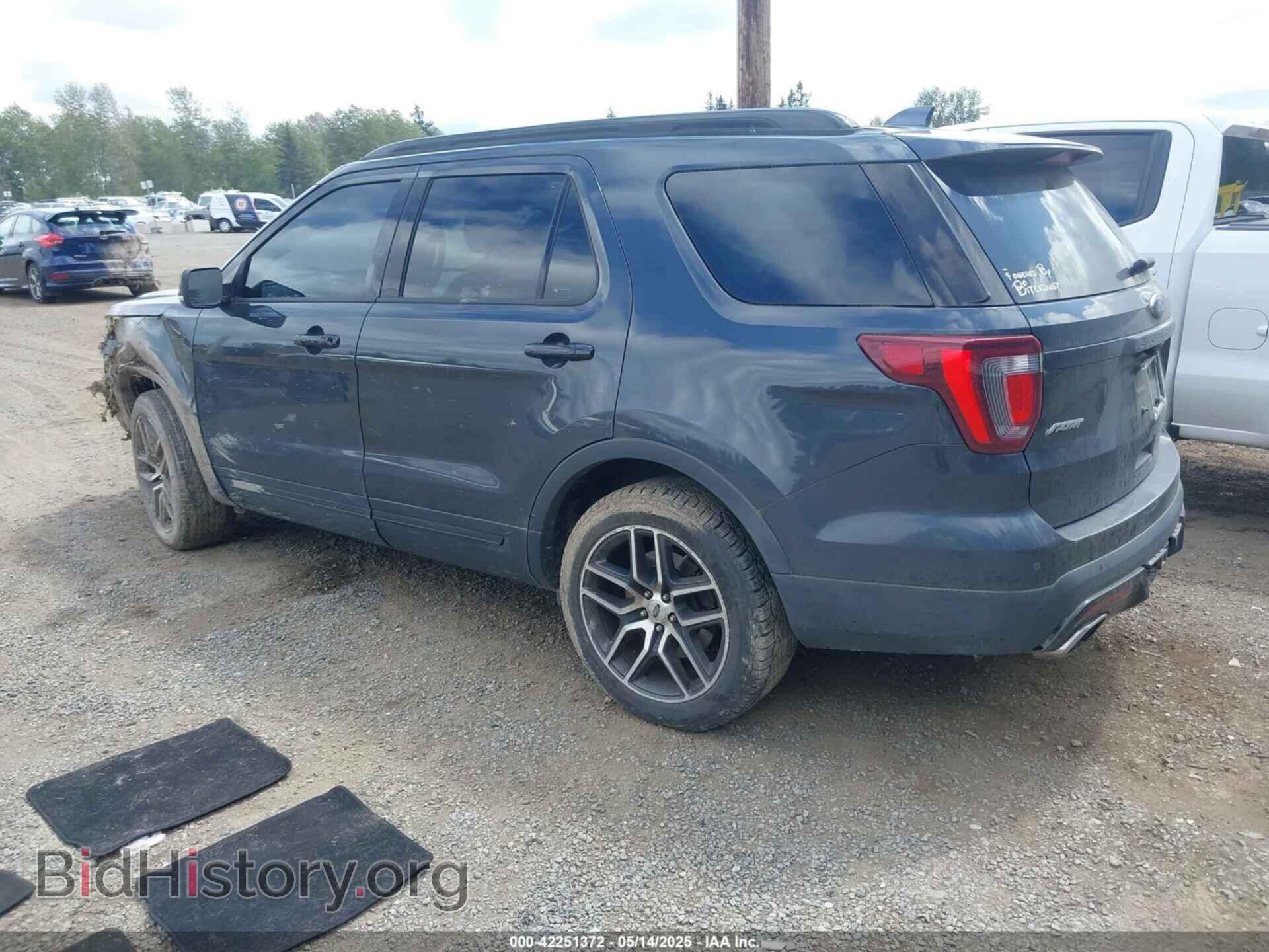 2017 FORD EXPLORER - VIN: 1FM5K8GT4HGA62529 - Фото 3
