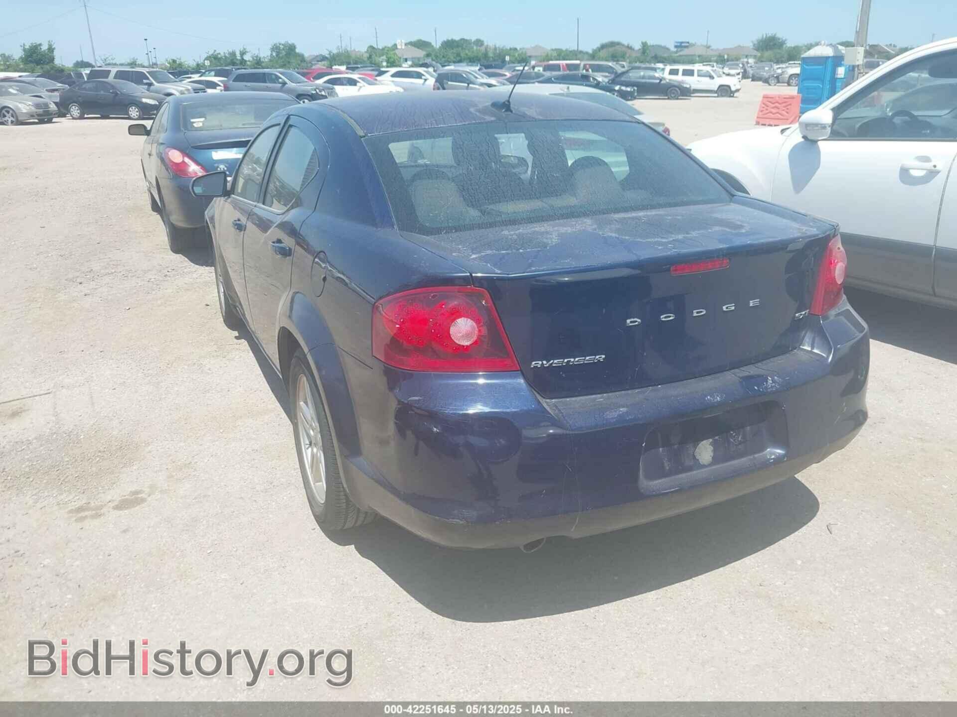 2013 DODGE AVENGER - VIN: 1C3CDZCG9DN583728 - Фото 3