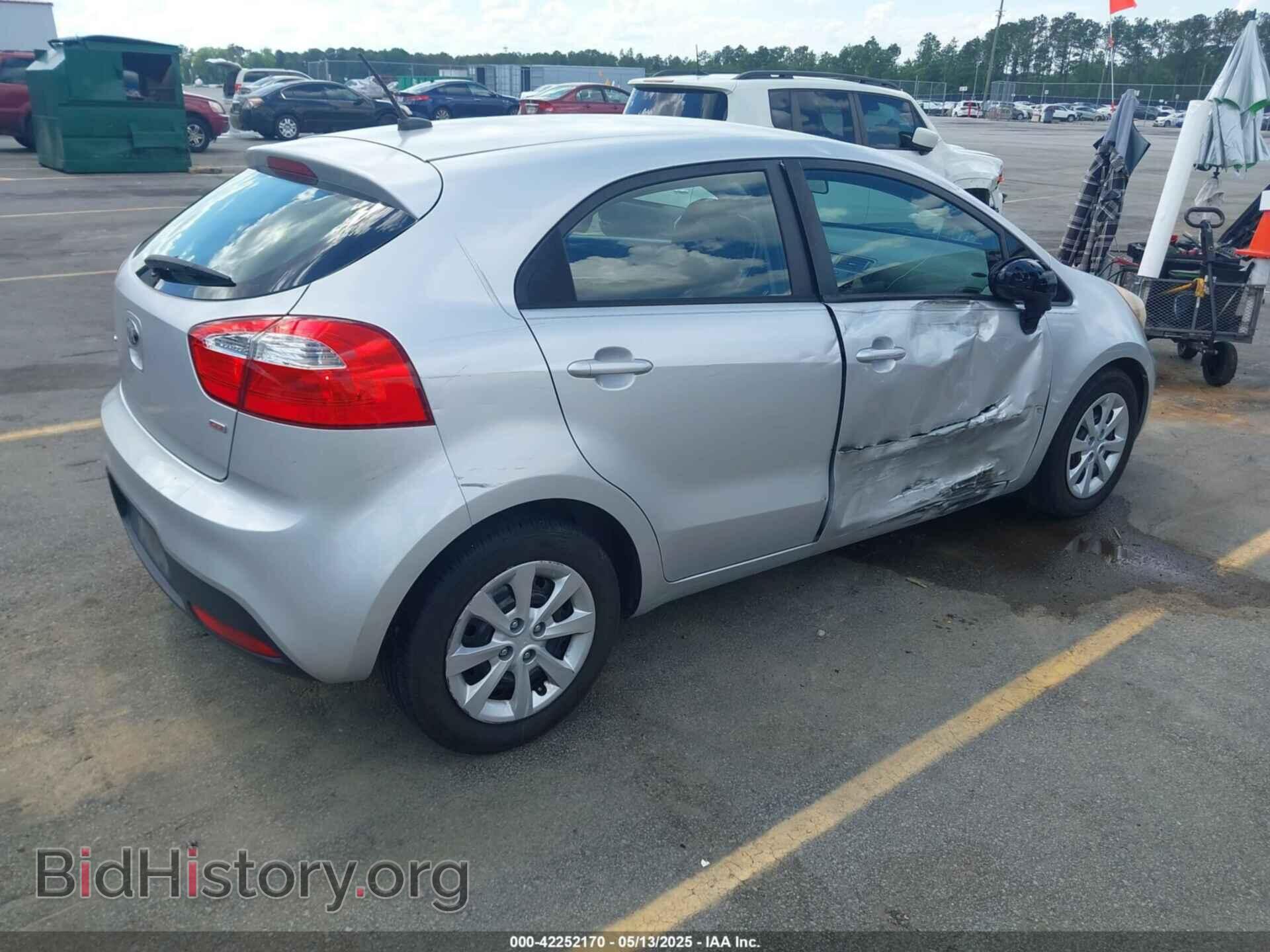 2014 KIA RIO - VIN: KNADM5A36E6420004 - Фото 4