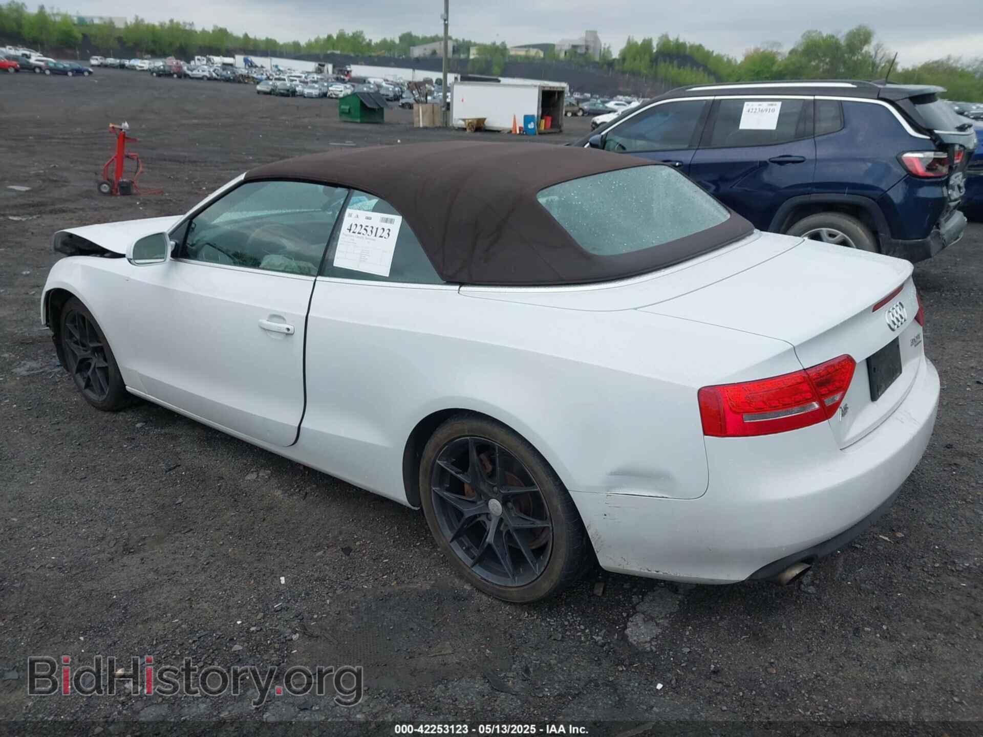 2012 AUDI A5 - VIN: WAULFAFH3CN003008 - Фото 3