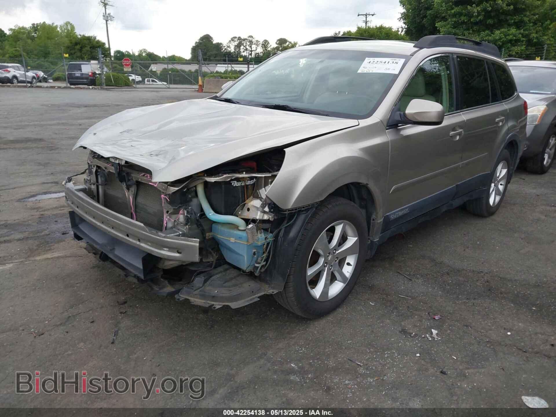 2014 SUBARU OUTBACK - VIN: 4S4BRCLC4E3291478 - Фото 2