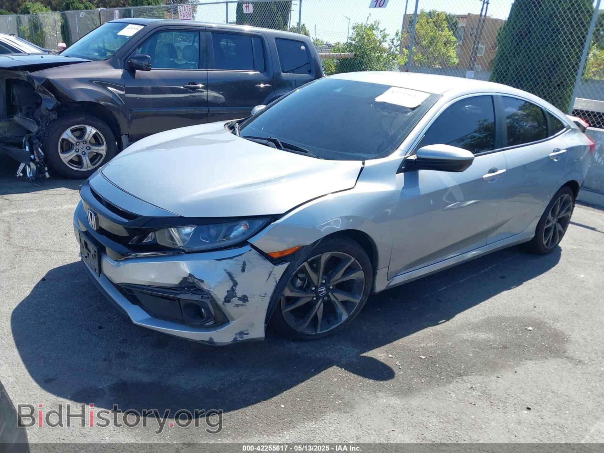 2019 HONDA CIVIC - VIN: 2HGFC2F80KH600754 - Фото 2